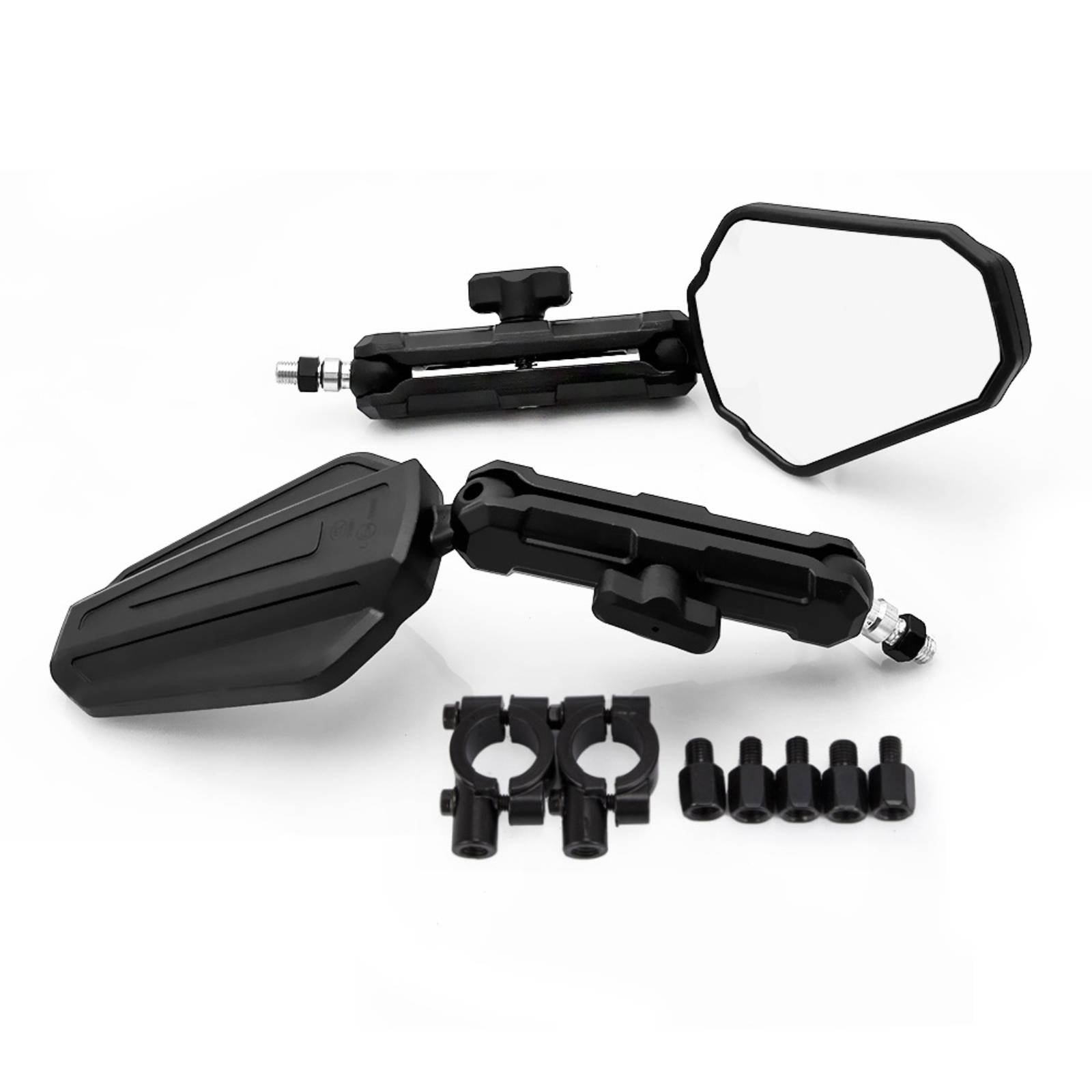 2-Piece Foldable Motorcycle Mirror