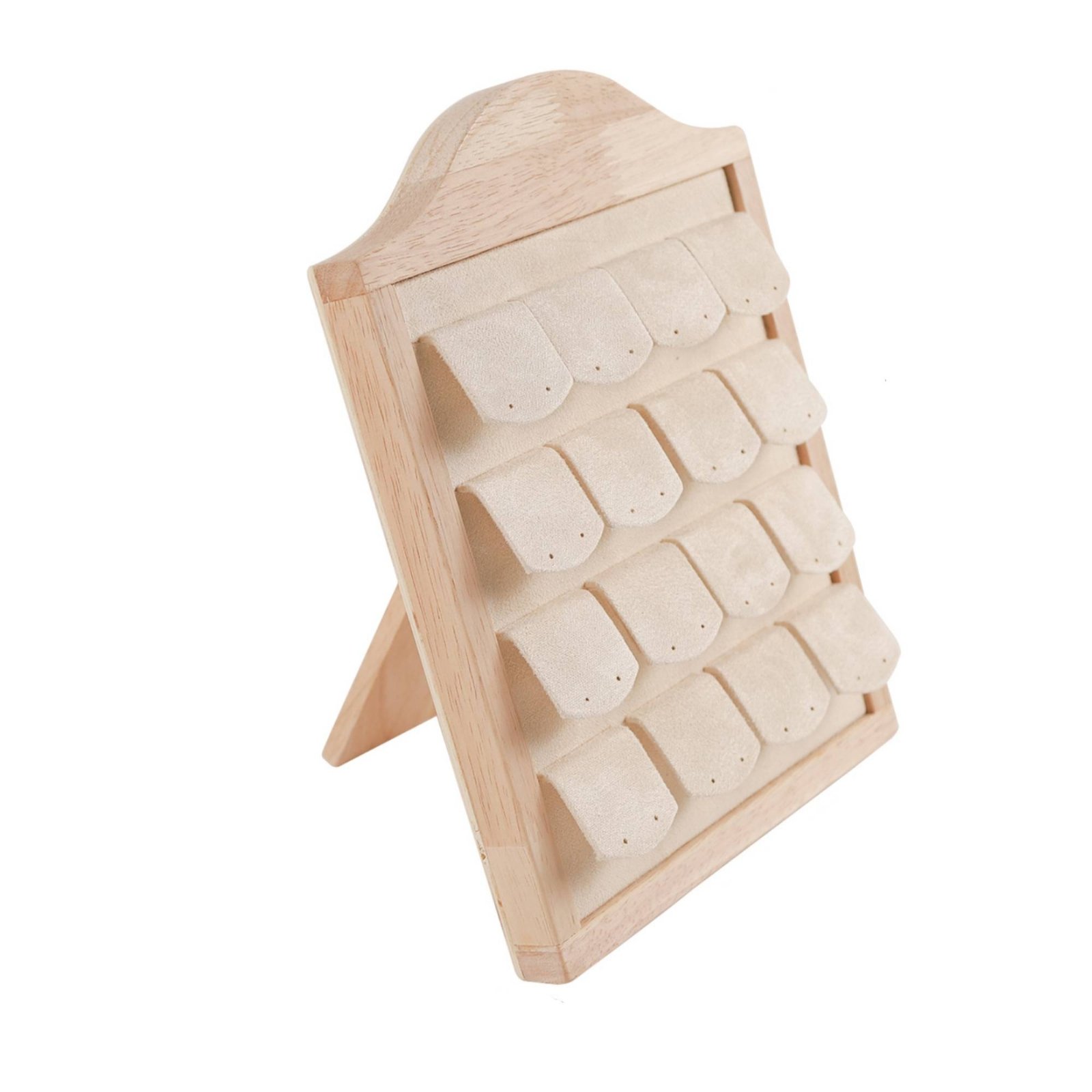 Wooden Earring Display Stand – Wood