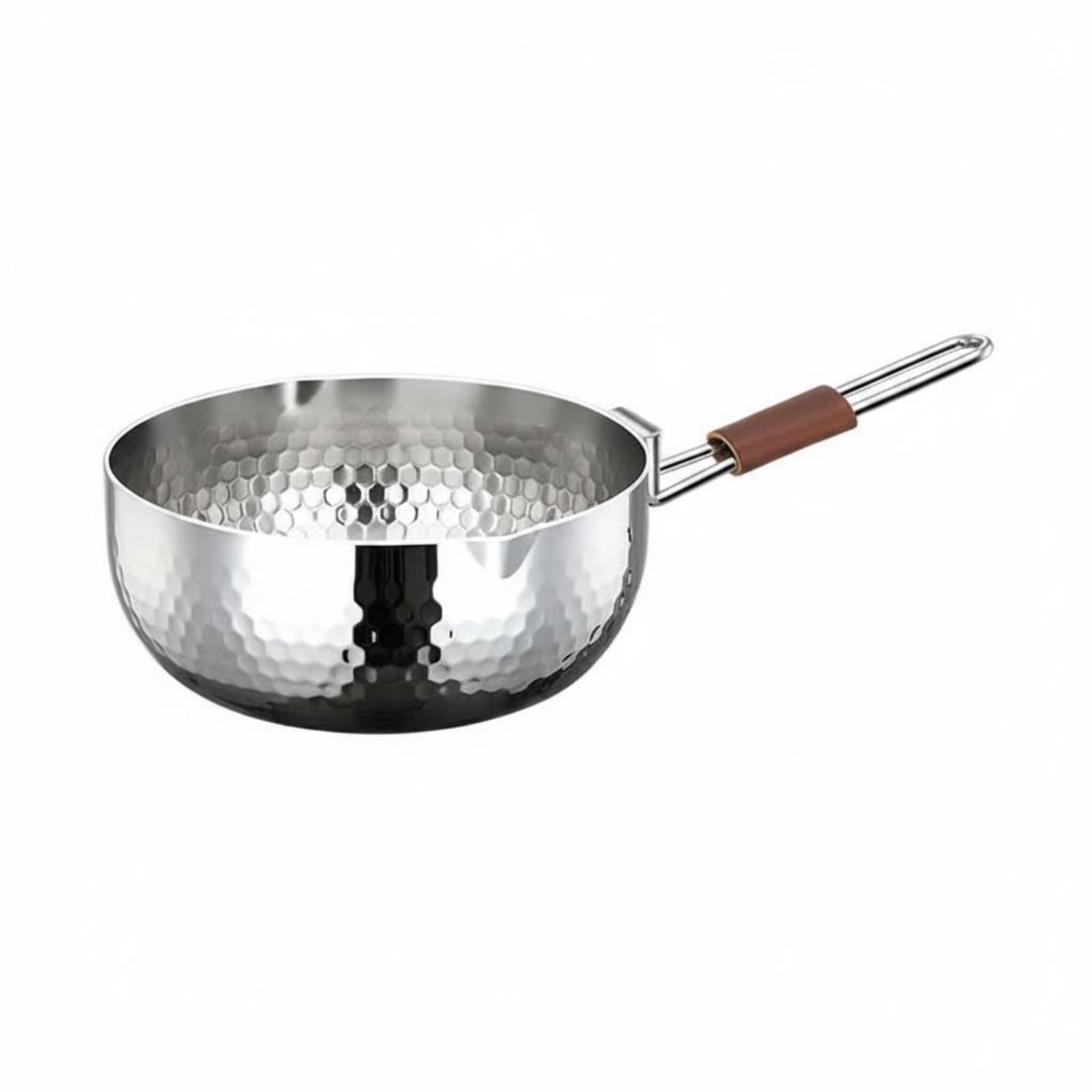 Hammered Stainless Steel Pan