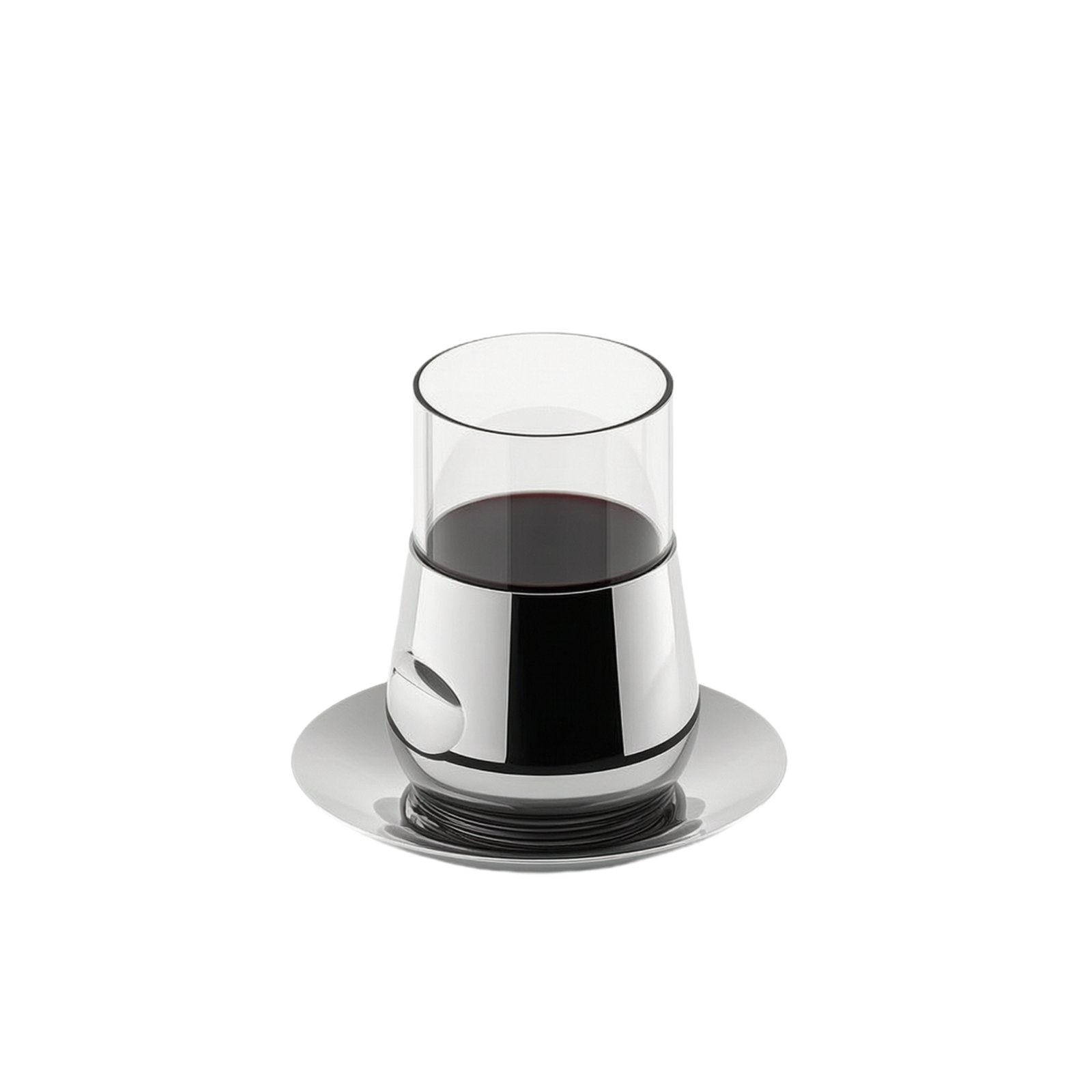 Stainless Steel Teacup Set
