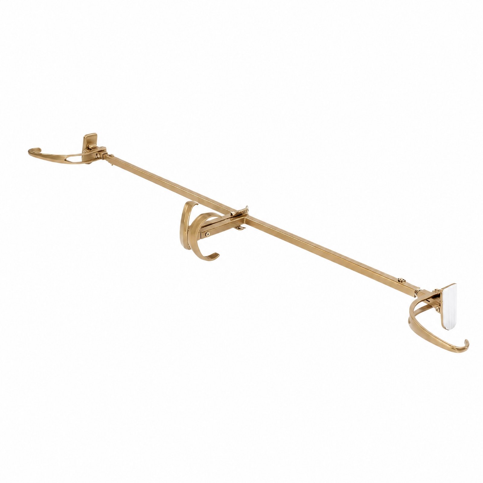 Adjustable Wreath Hanger Rod – Gold