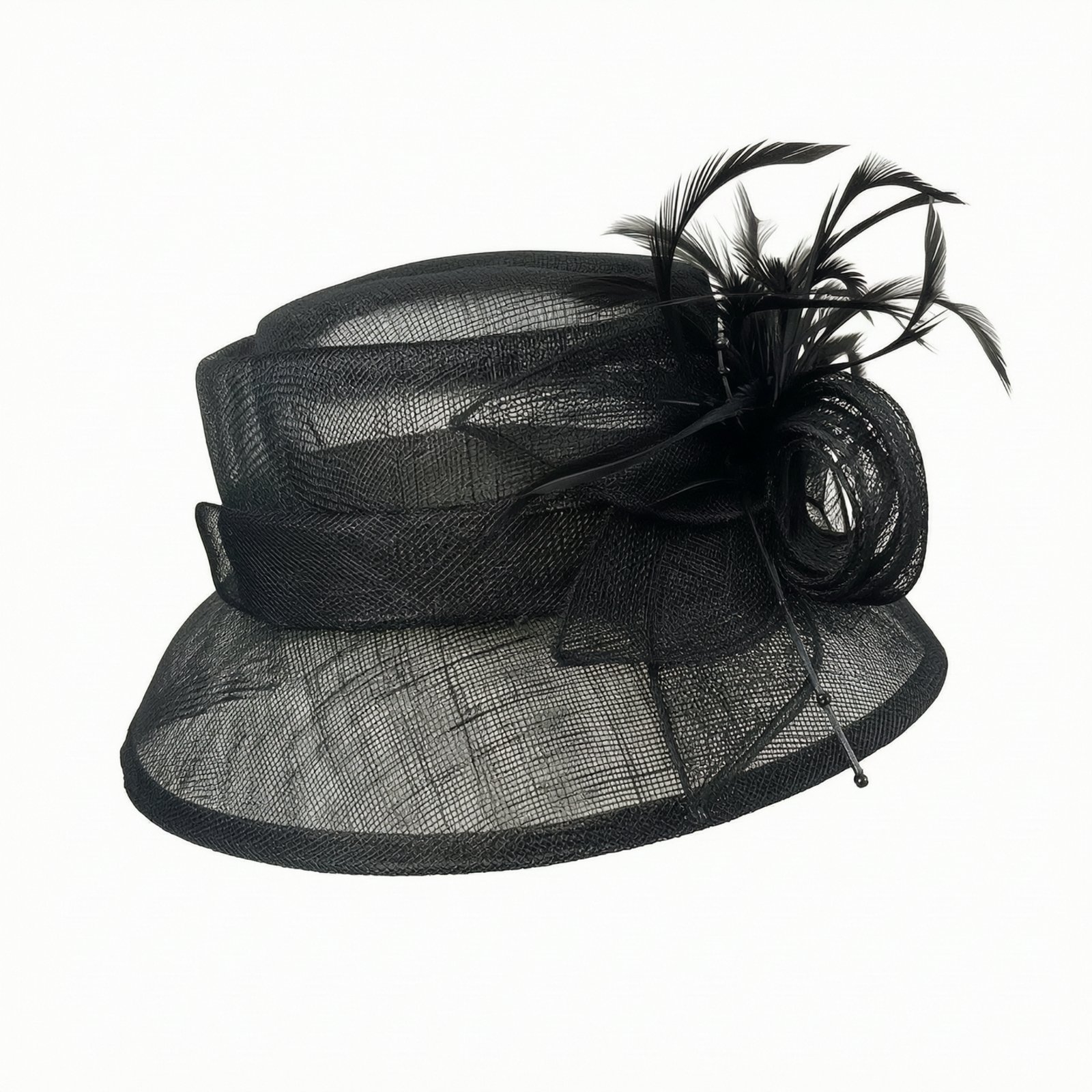 Breathable Feather Hat
