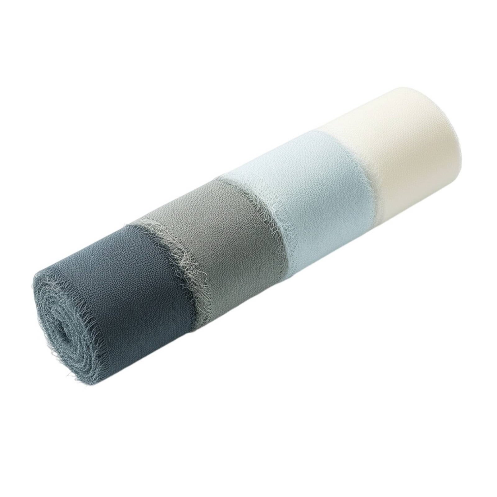 4-Piece Pearl Silk Ribbon