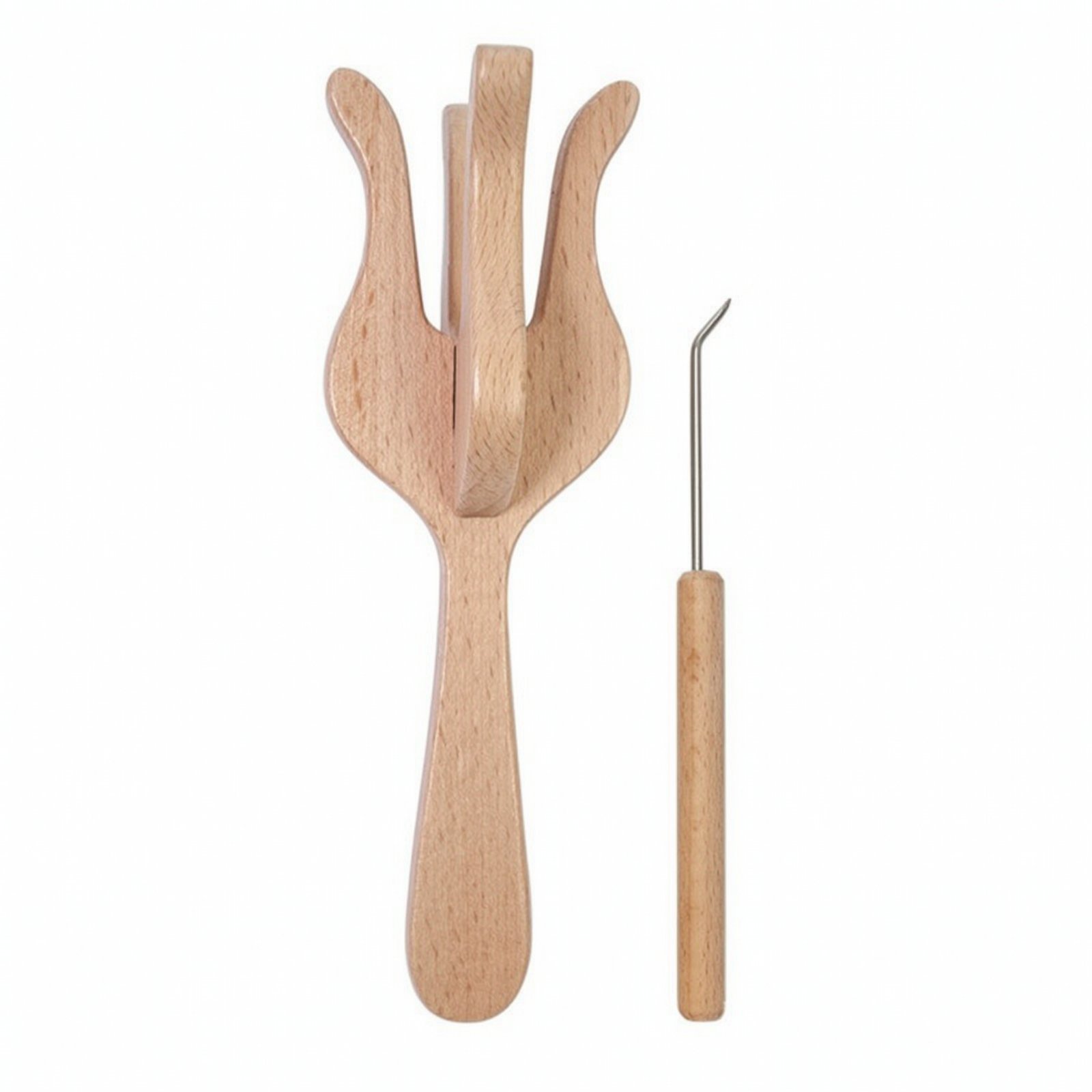 Double-Ended Knitting Fork