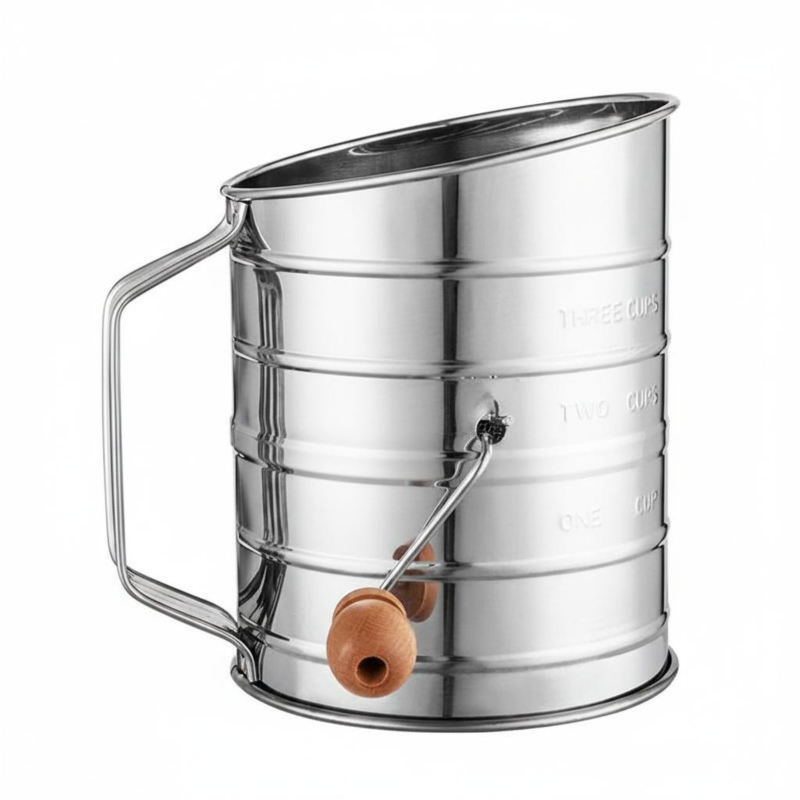 Hand Crank Flour Sifter
