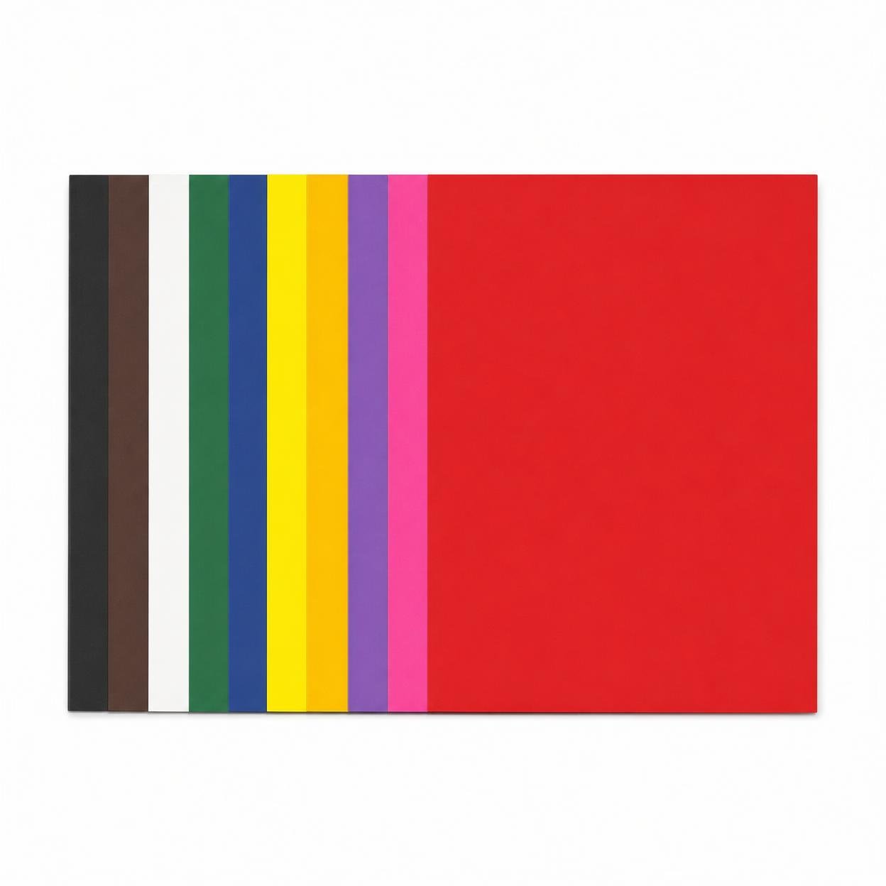 Set of 5 Colored Cardstock Paper