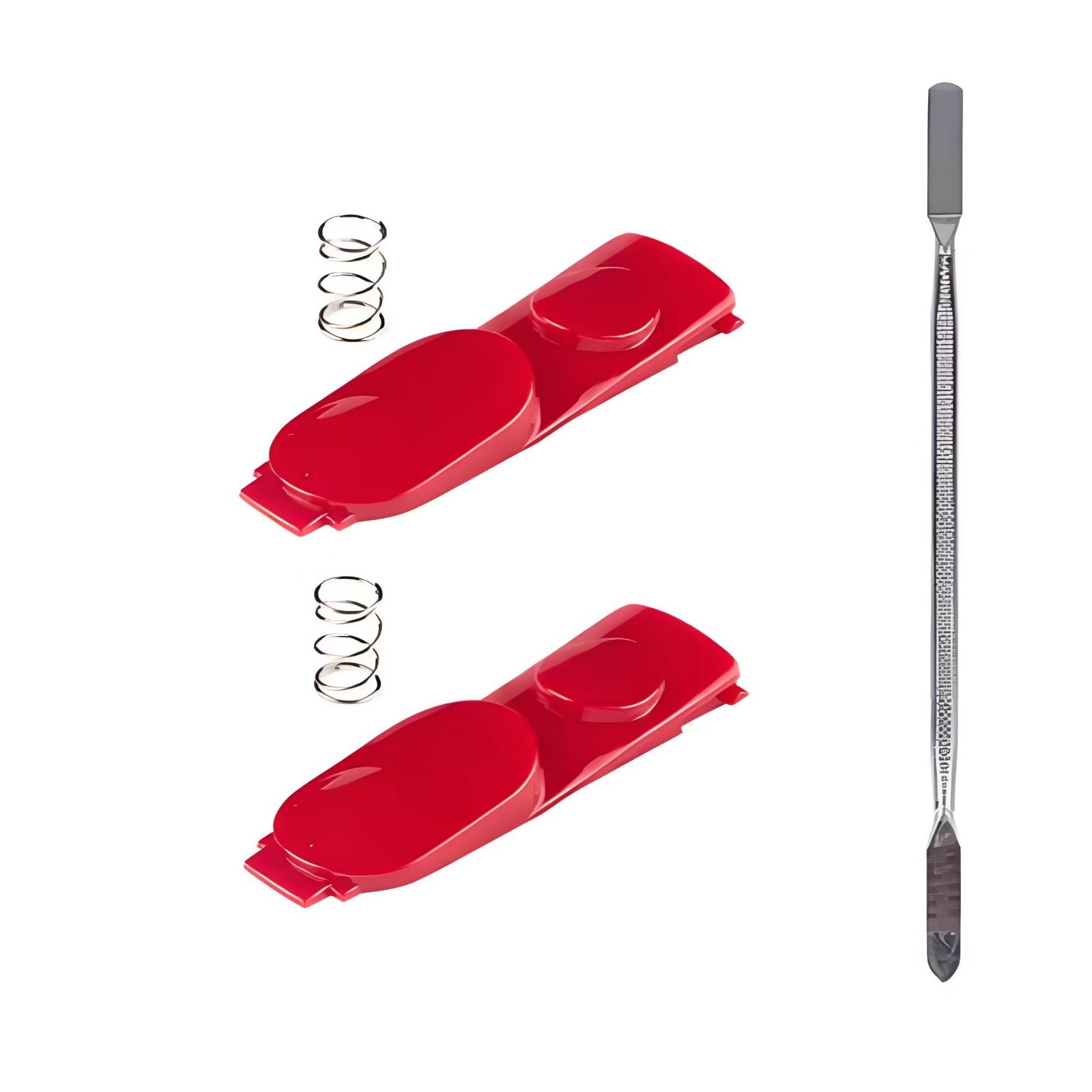 3-Piece Cleaners Head Clips Latch Button