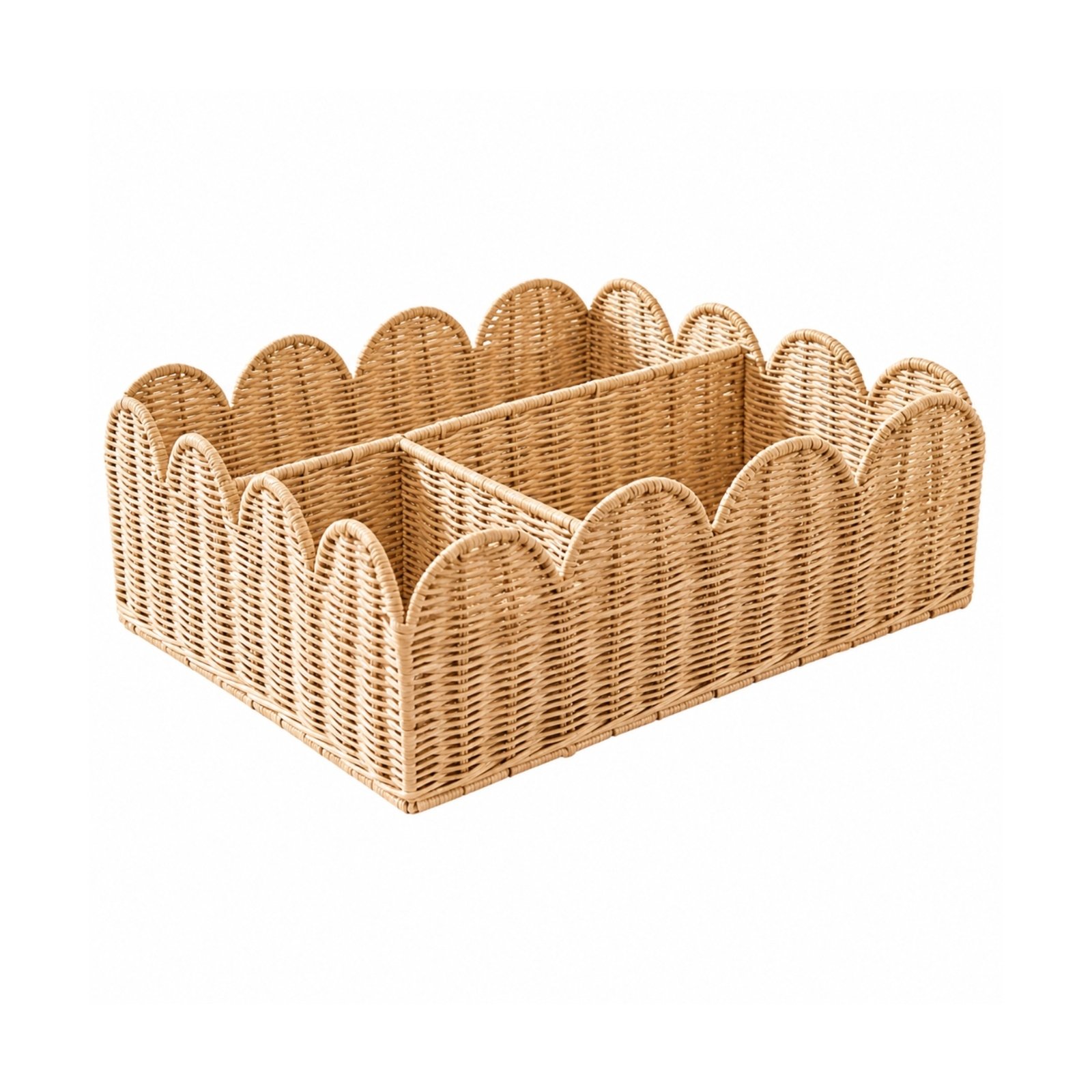 Rectangular Rattan Storage Basket