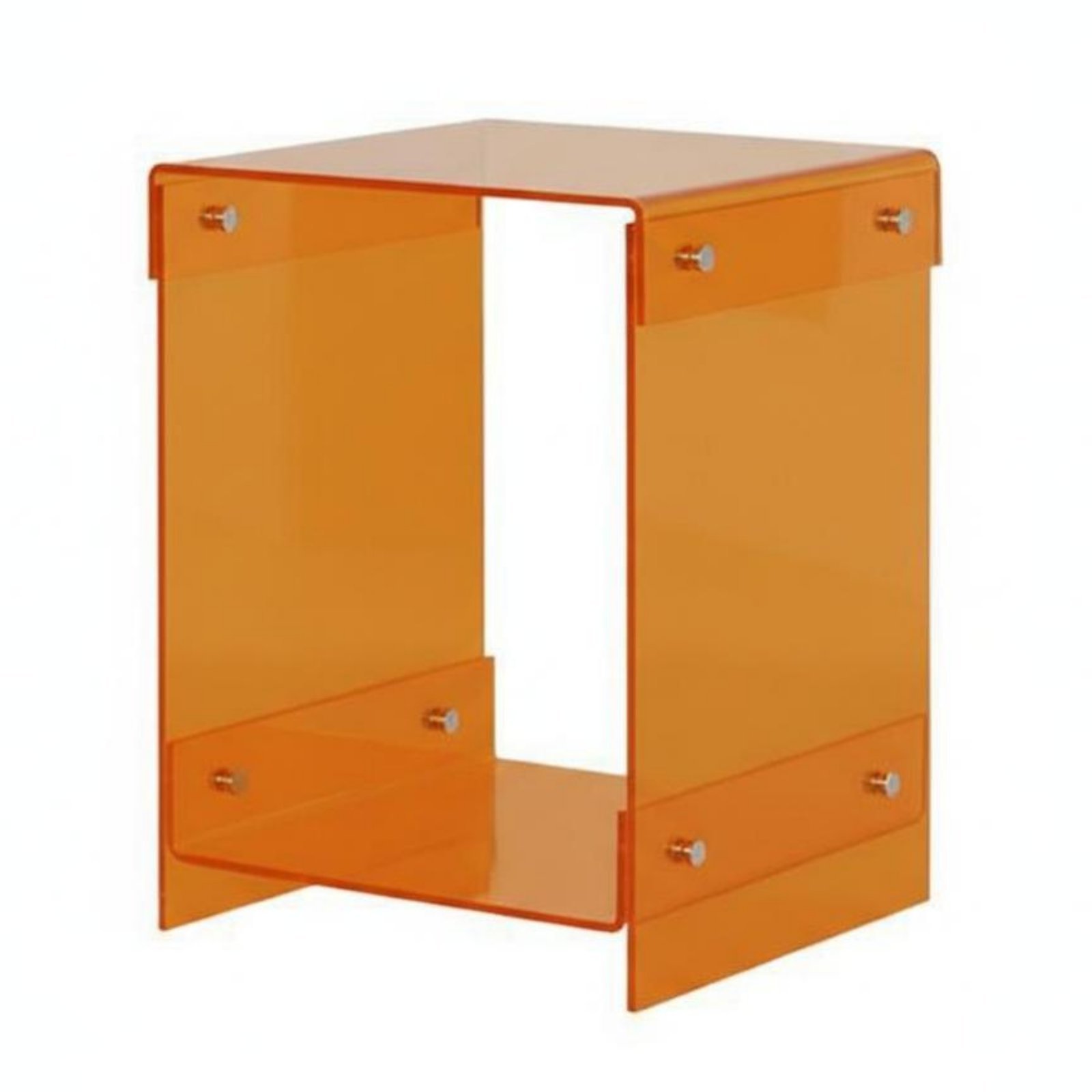 2-Tier Clear End Table