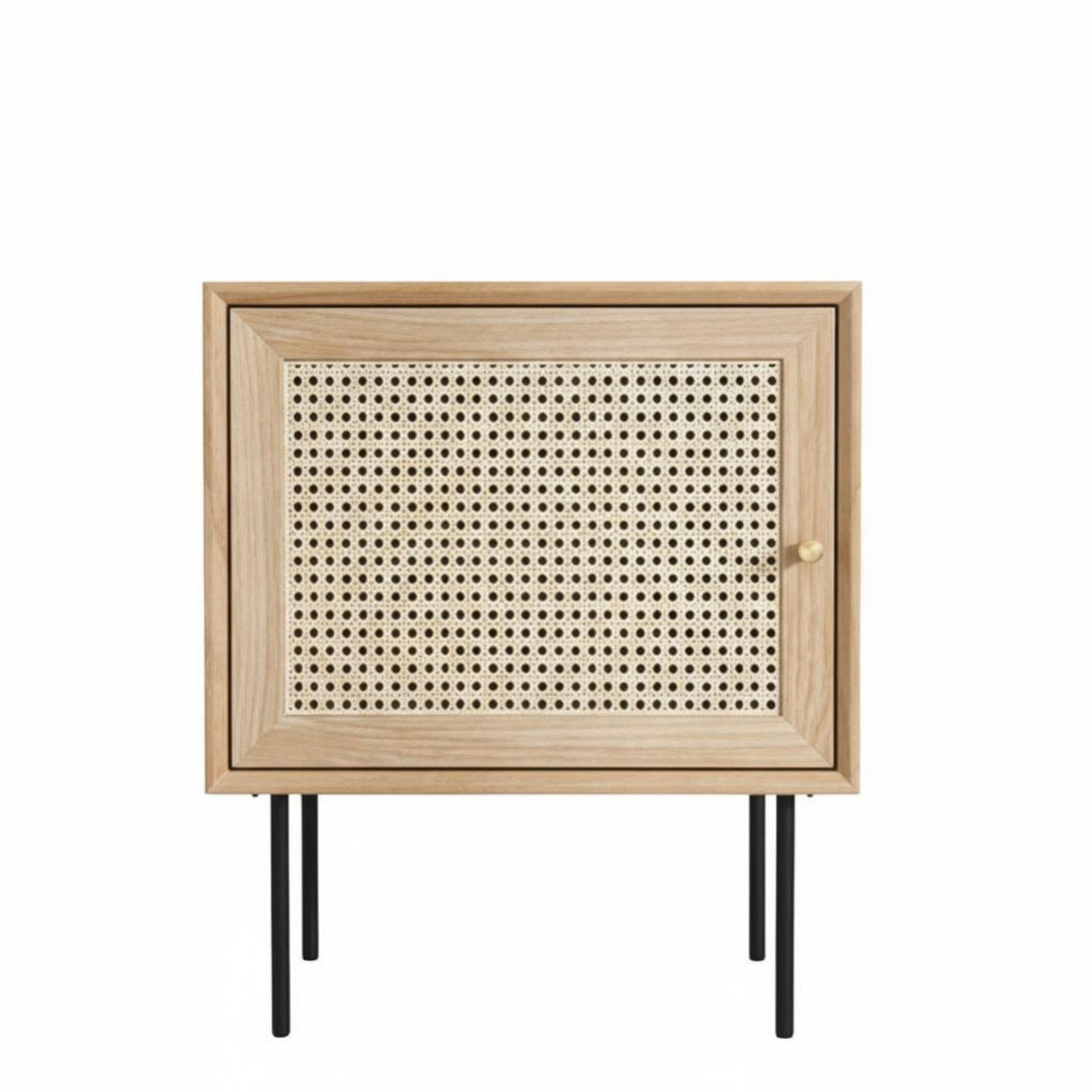 Rattan Door Cabinet