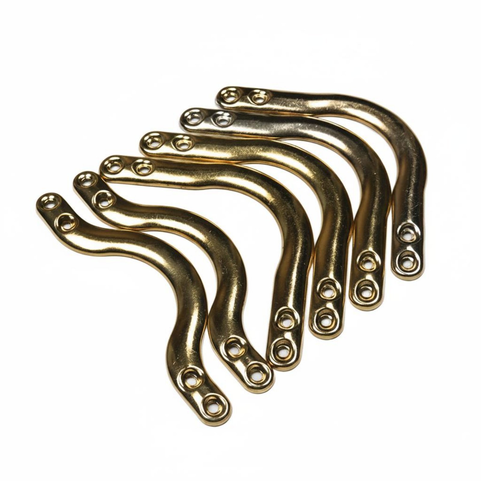 6-Piece Billiard Pocket Bracket Set