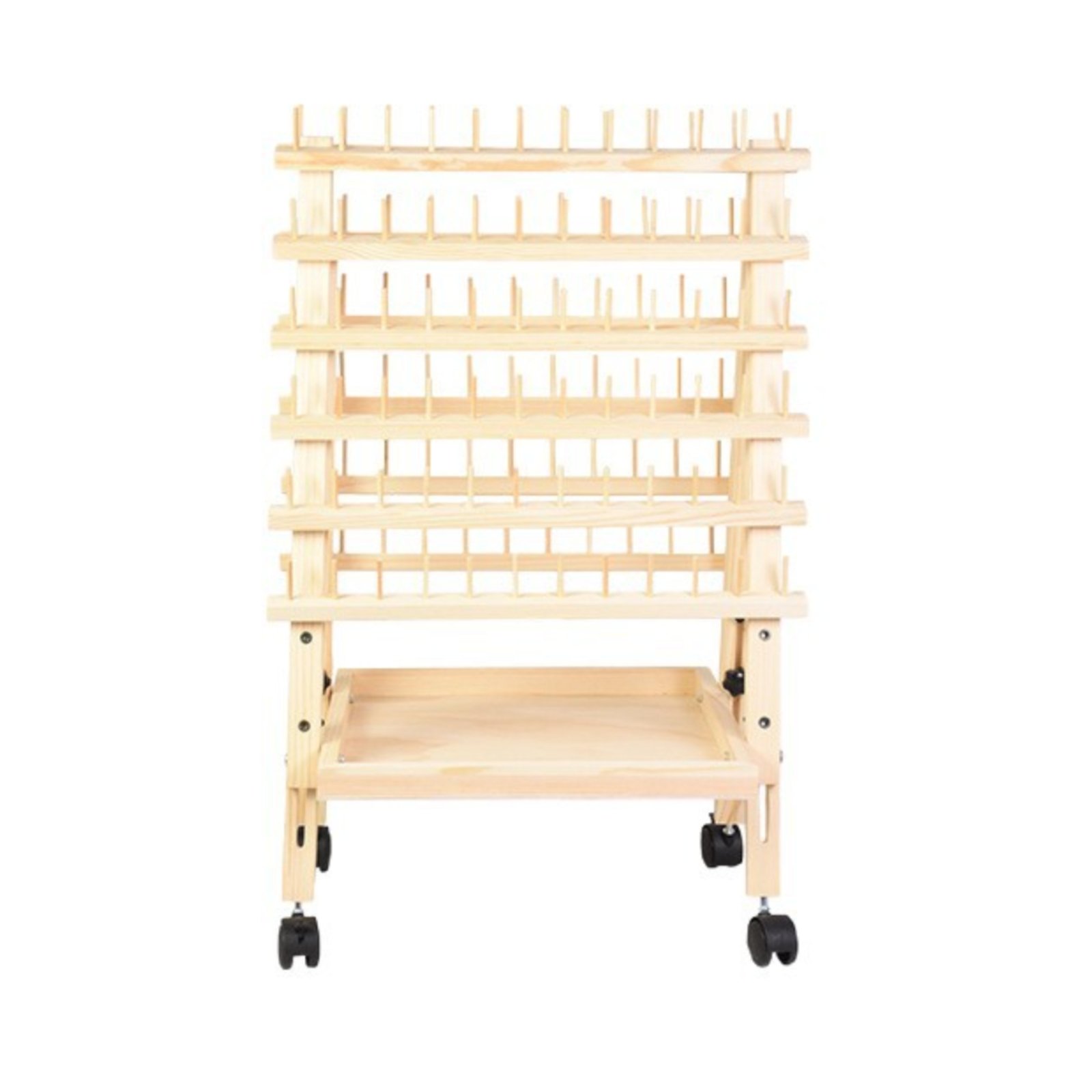 Wooden Hair Weaving Rack