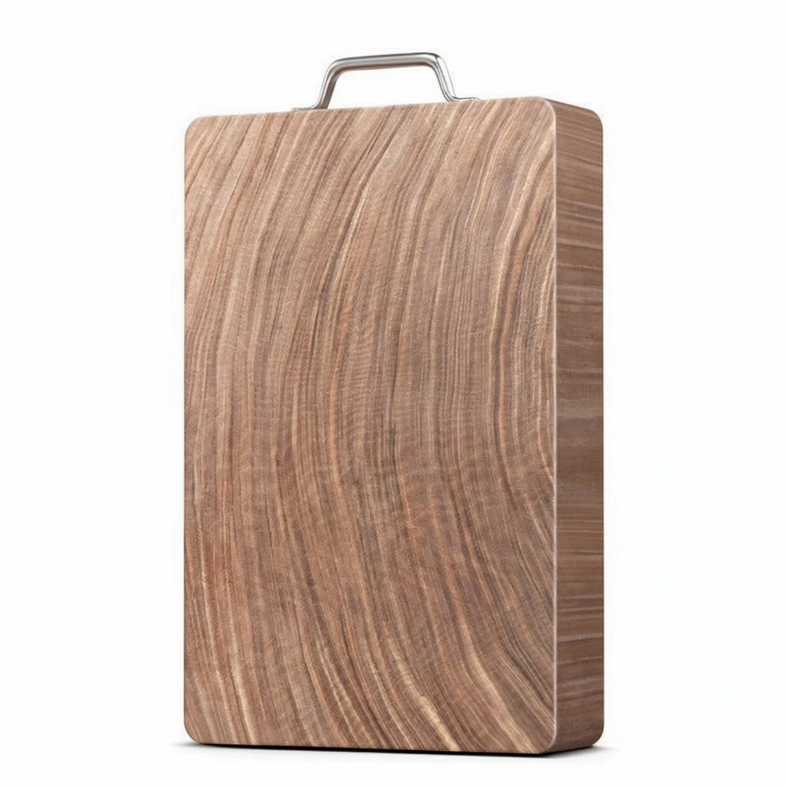 Wood Chopping Board with Rack