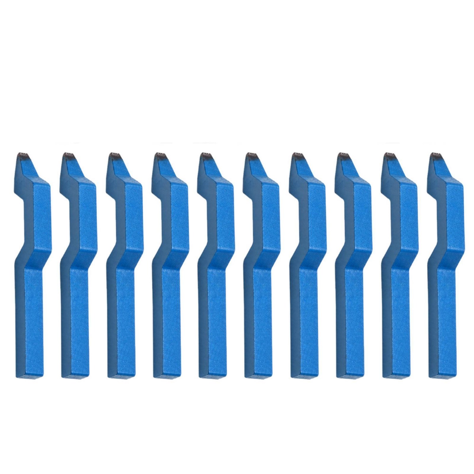 10-Piece Metal Number Punch Set + Rubber Base Bench Block