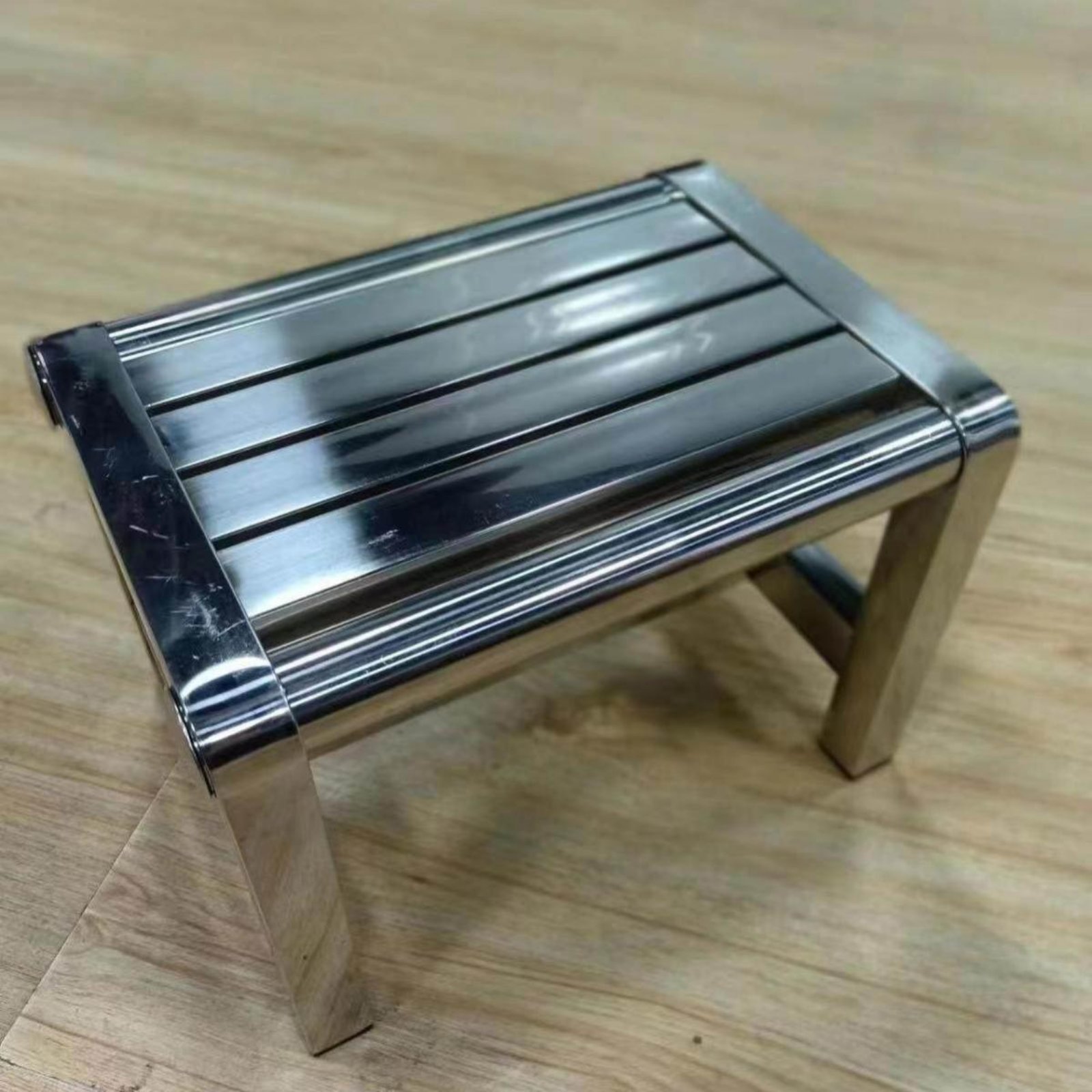 Metal Frame Stool
