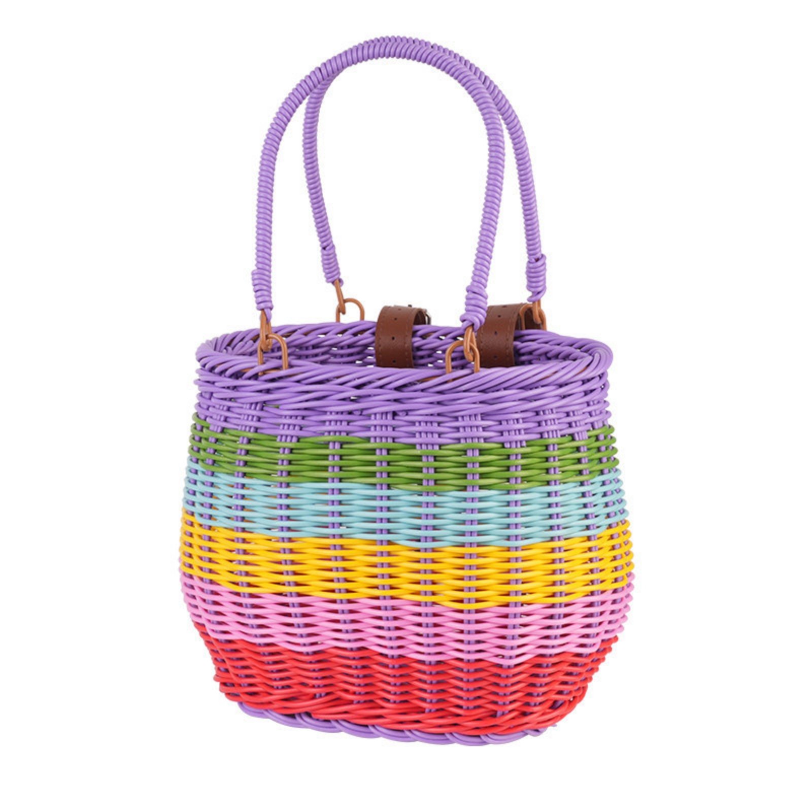 Rainbow Front Bike Basket