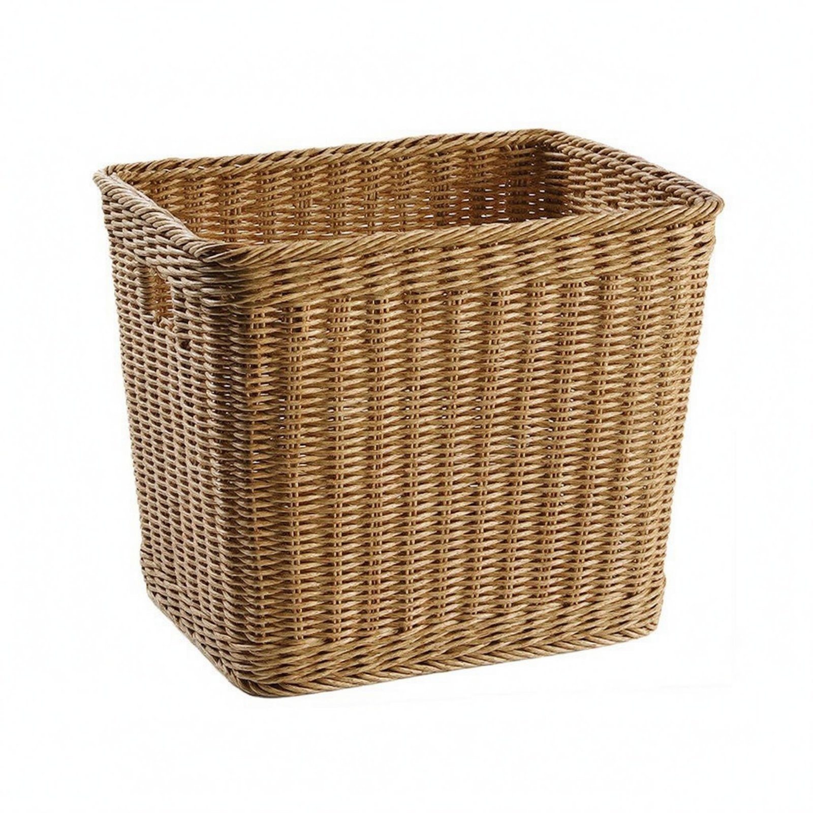 Laundry Basket Two-Shade Brown