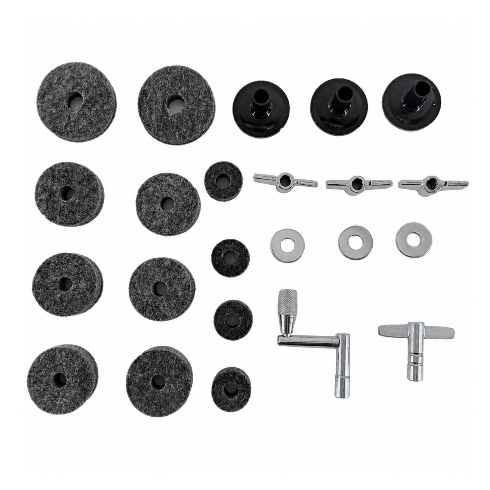 23-Piece Drum Cymbals Mounting Kit