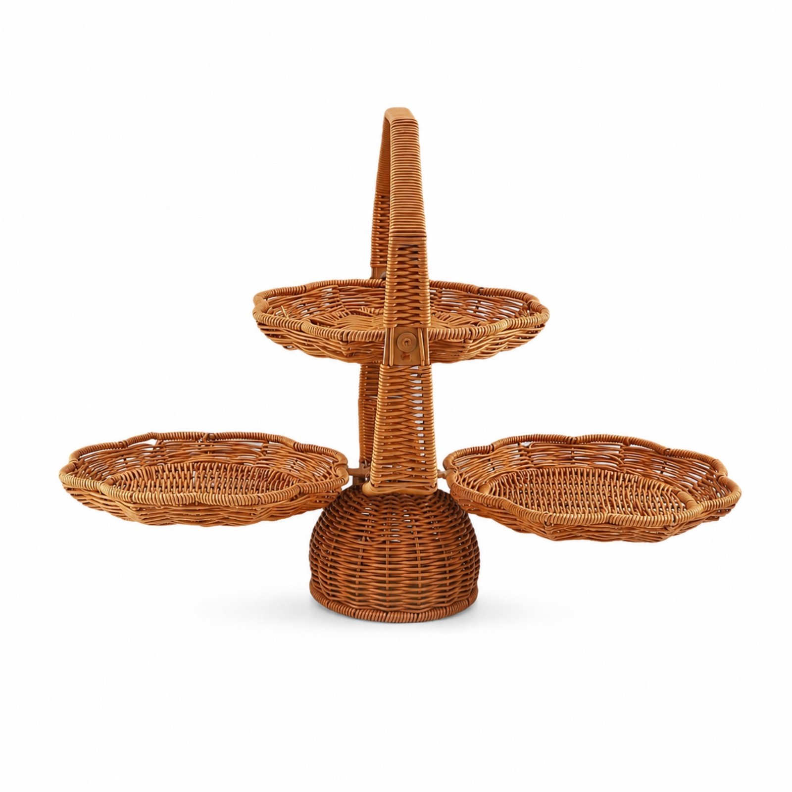 Foldable Fruit Basket Stand – Small 50x32cm