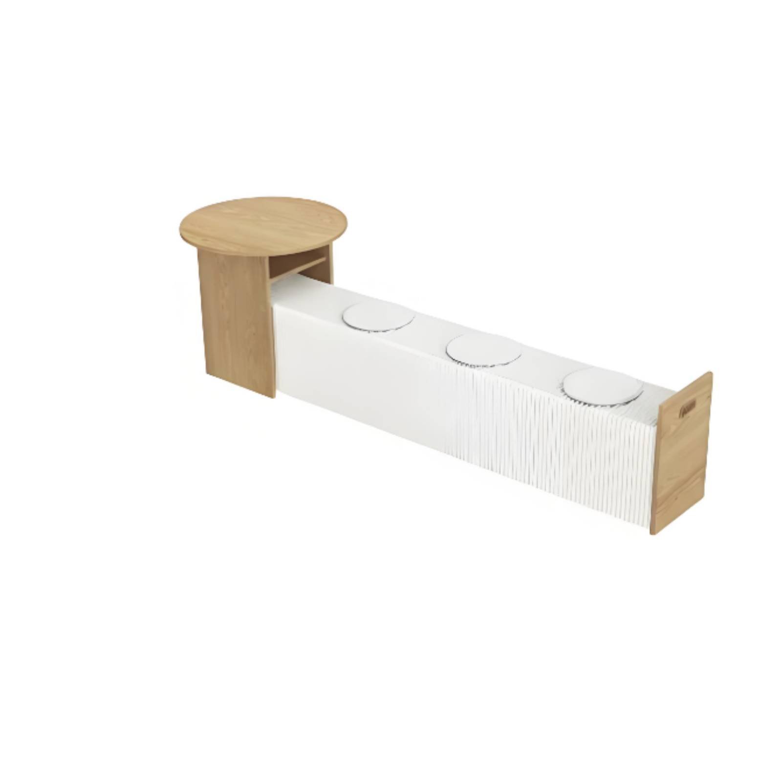Foldable Accordion Paper Stool