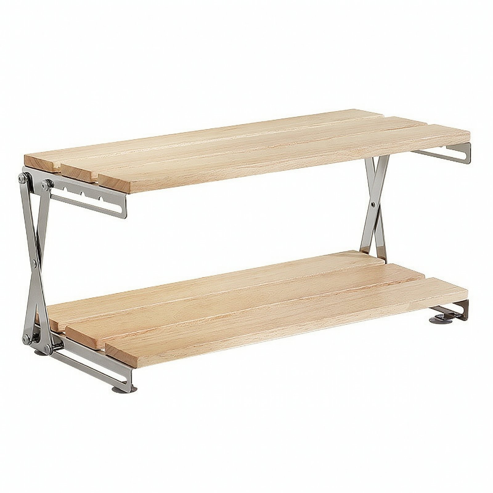 Two-Tier Countertop Storage Rack – Size L