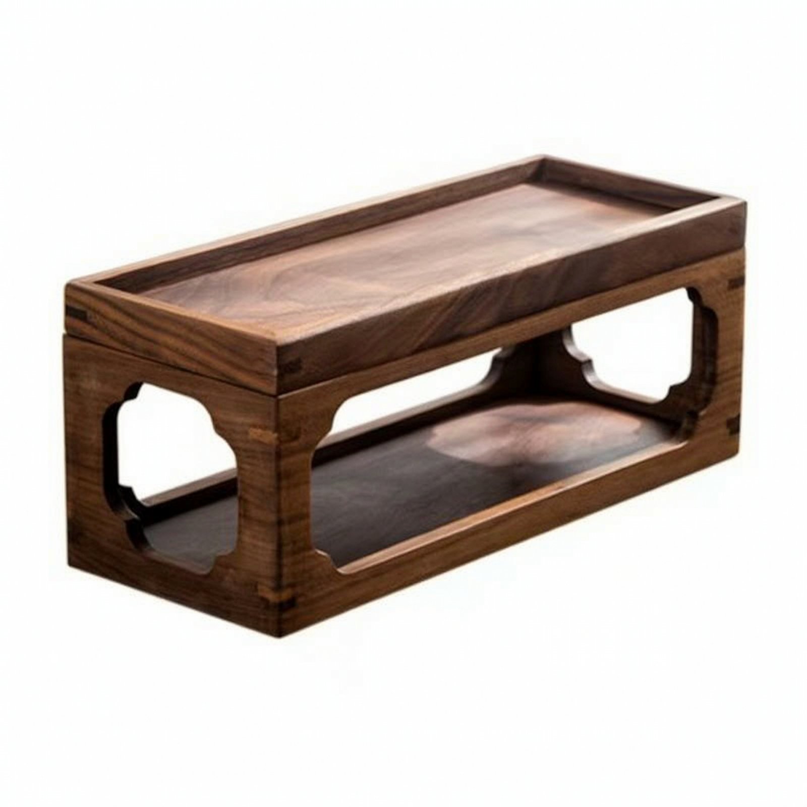 Wood Desktop Storage Rack