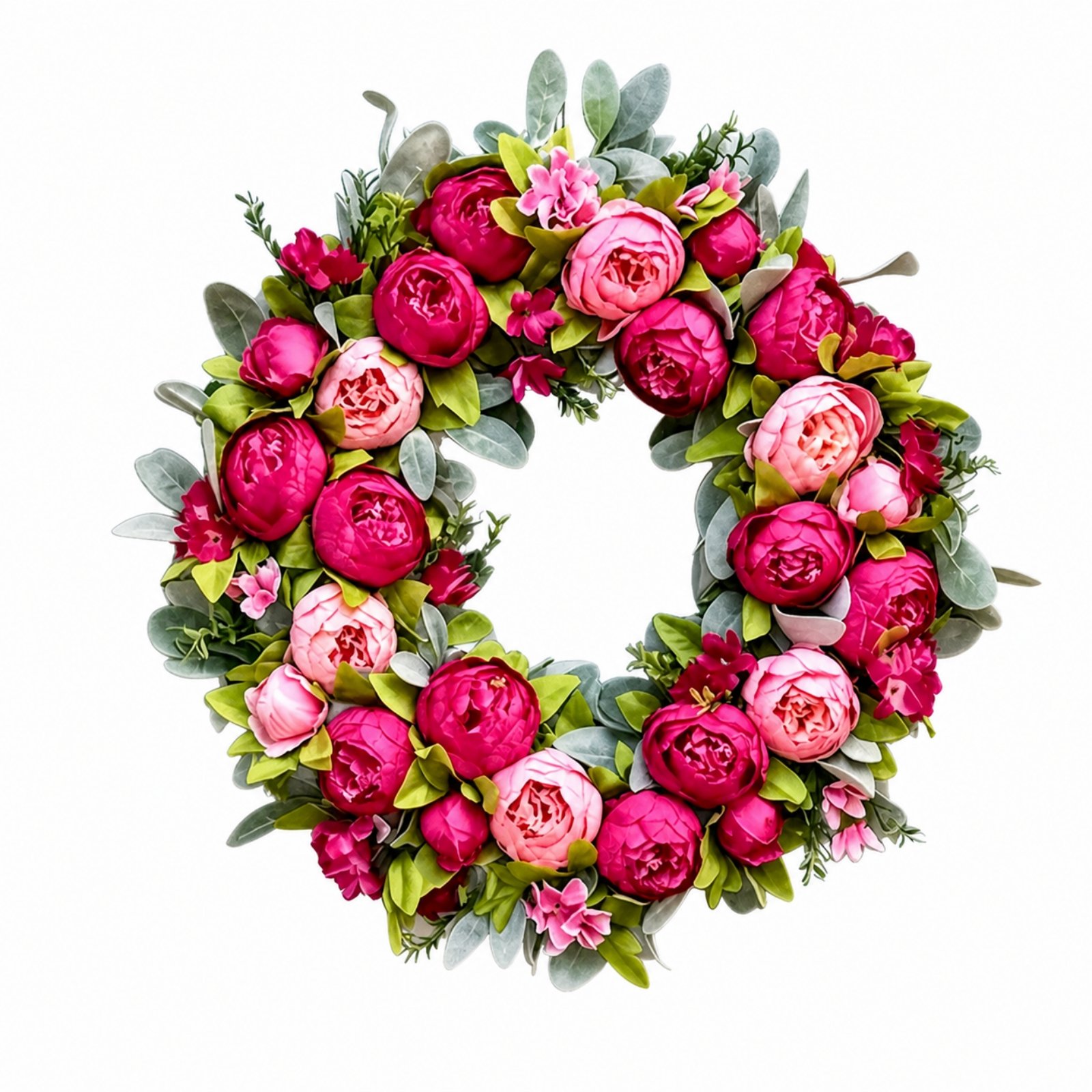 Peony Wreath Floral Design