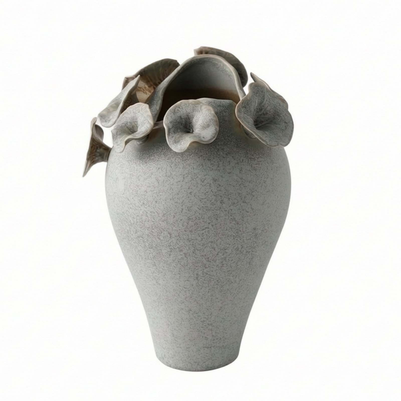 Petal Detail Ceramic Vase