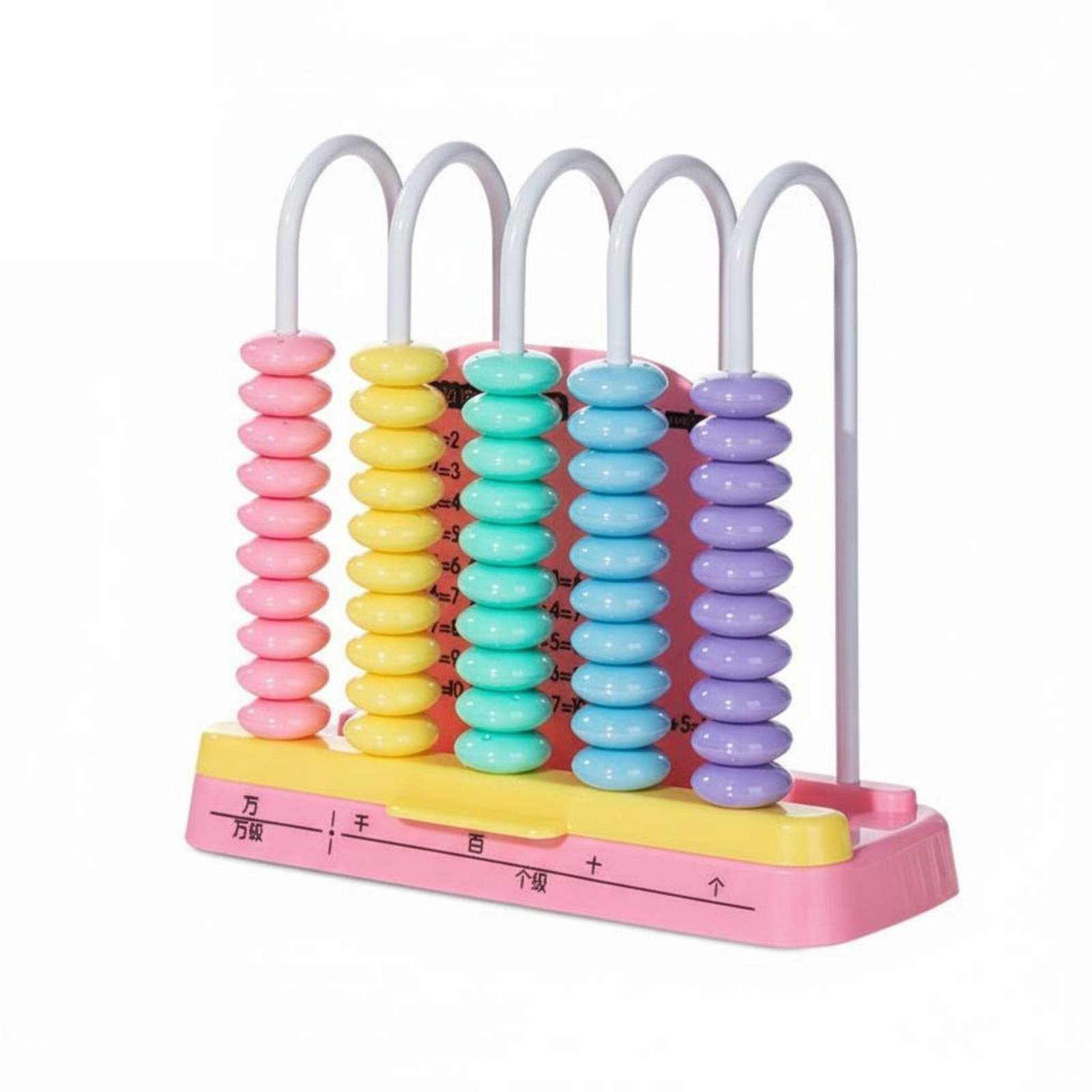 Children's Abacus – Pink, 5 Rows