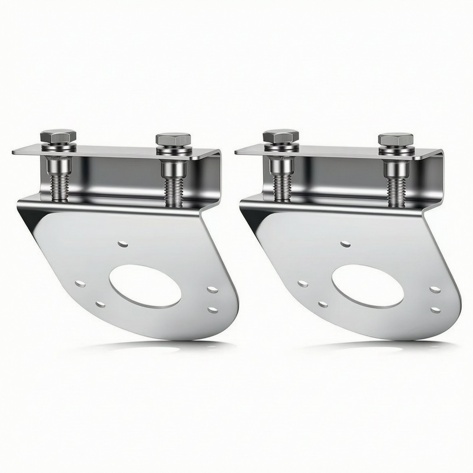 2-Piece Clamp-On Light Mount Brackets