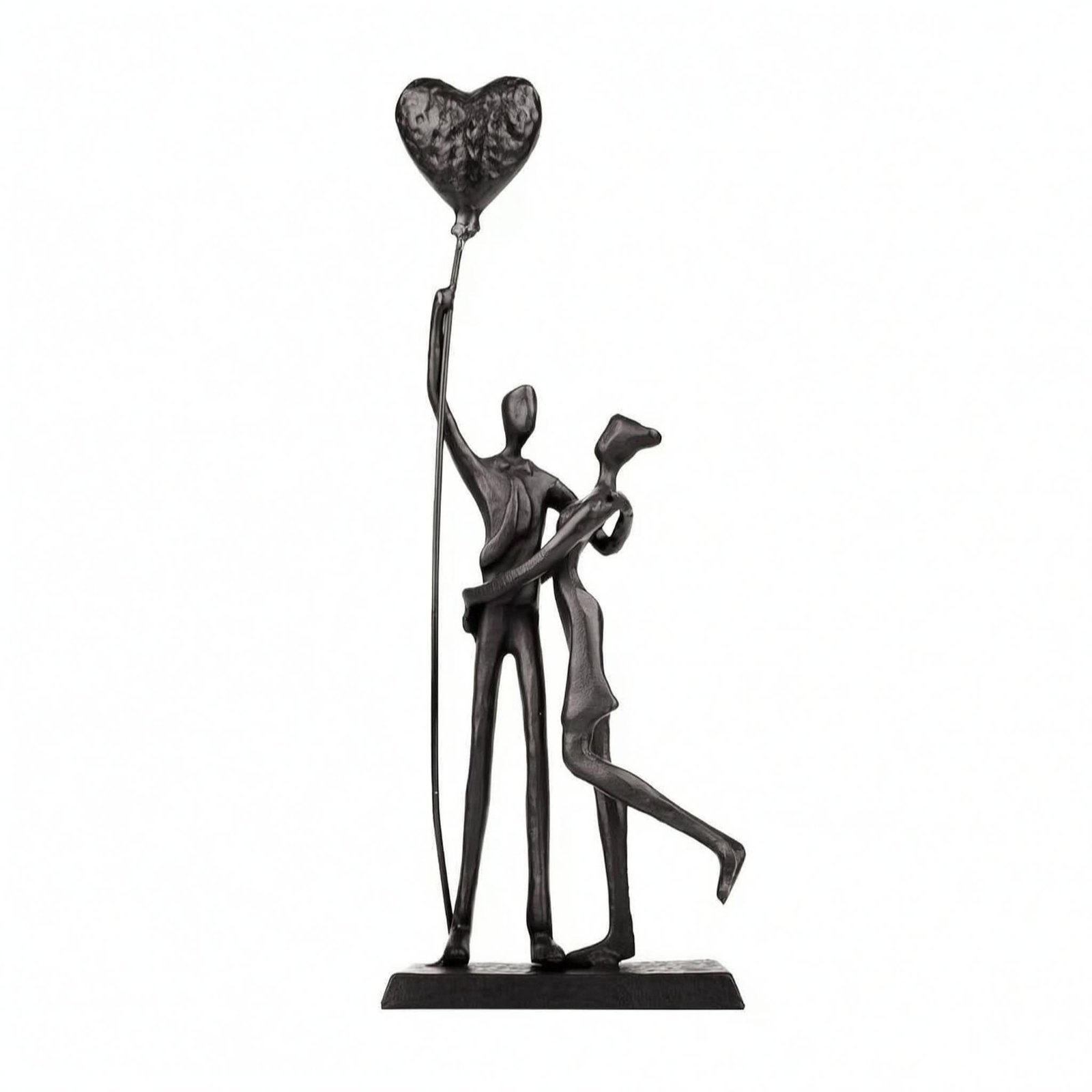 Cast Iron Couple Figurine