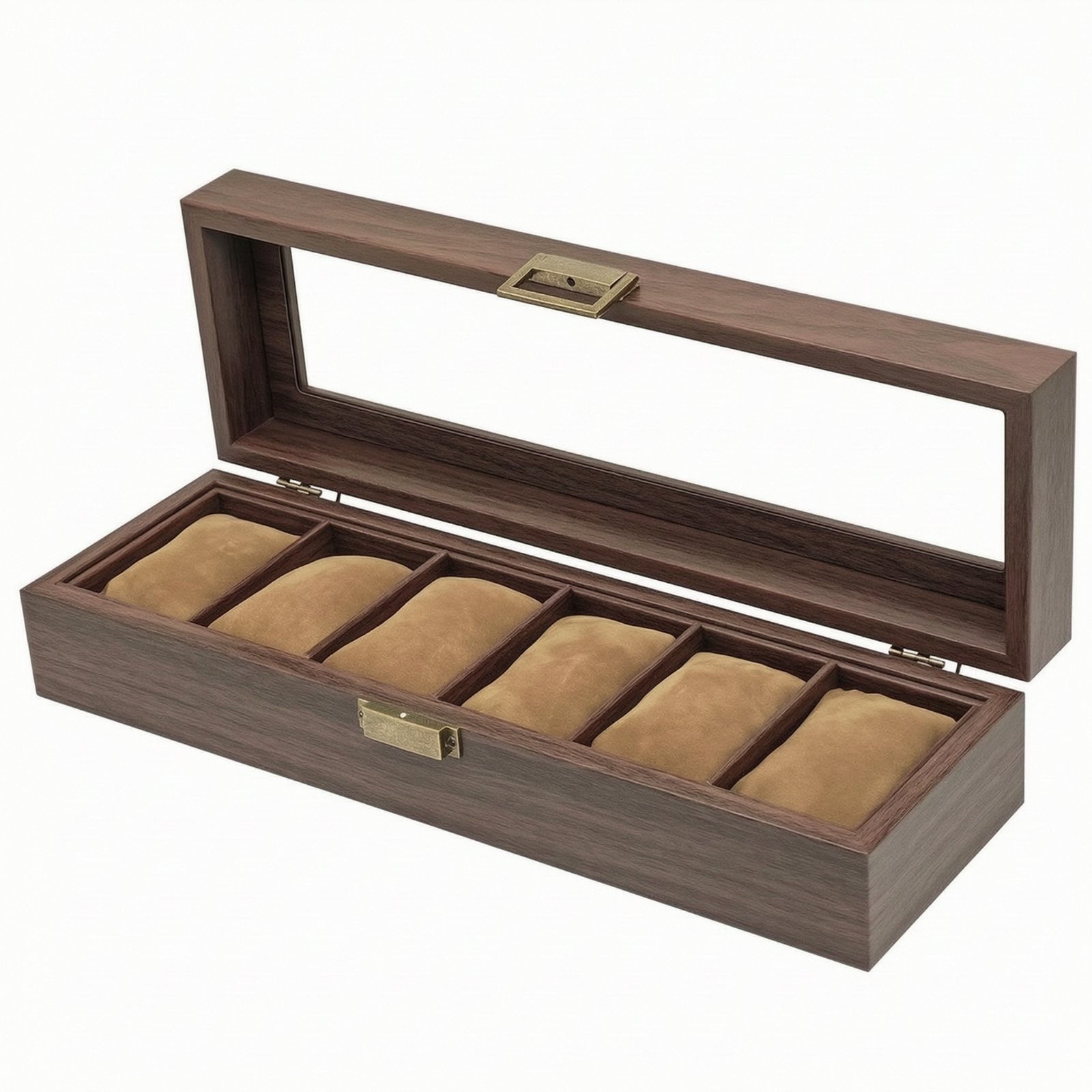 6-Slot Watch Display Box