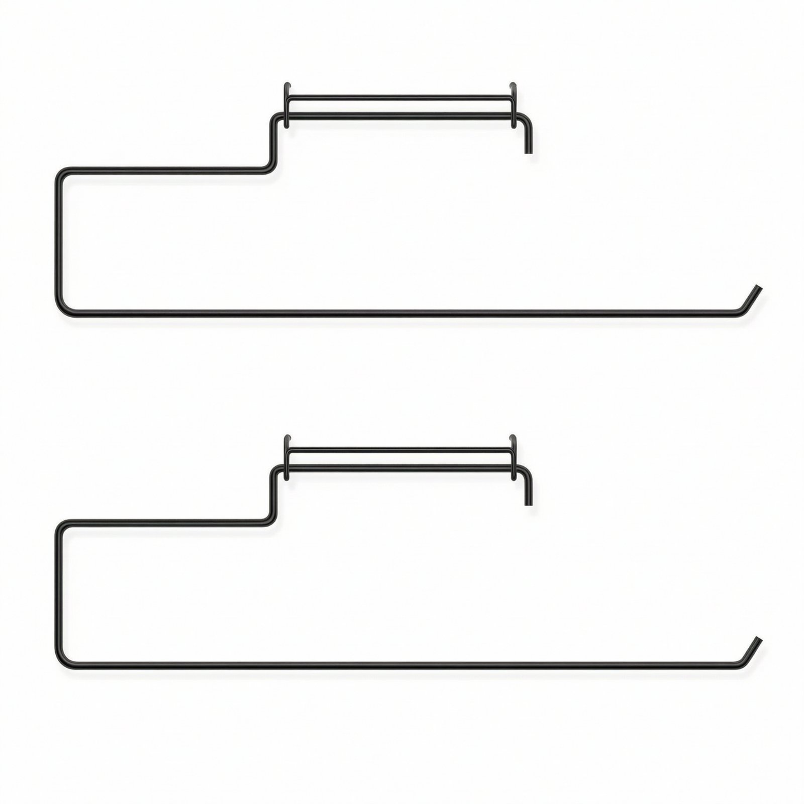 2-Piece Paper Towel Holder Pegboard