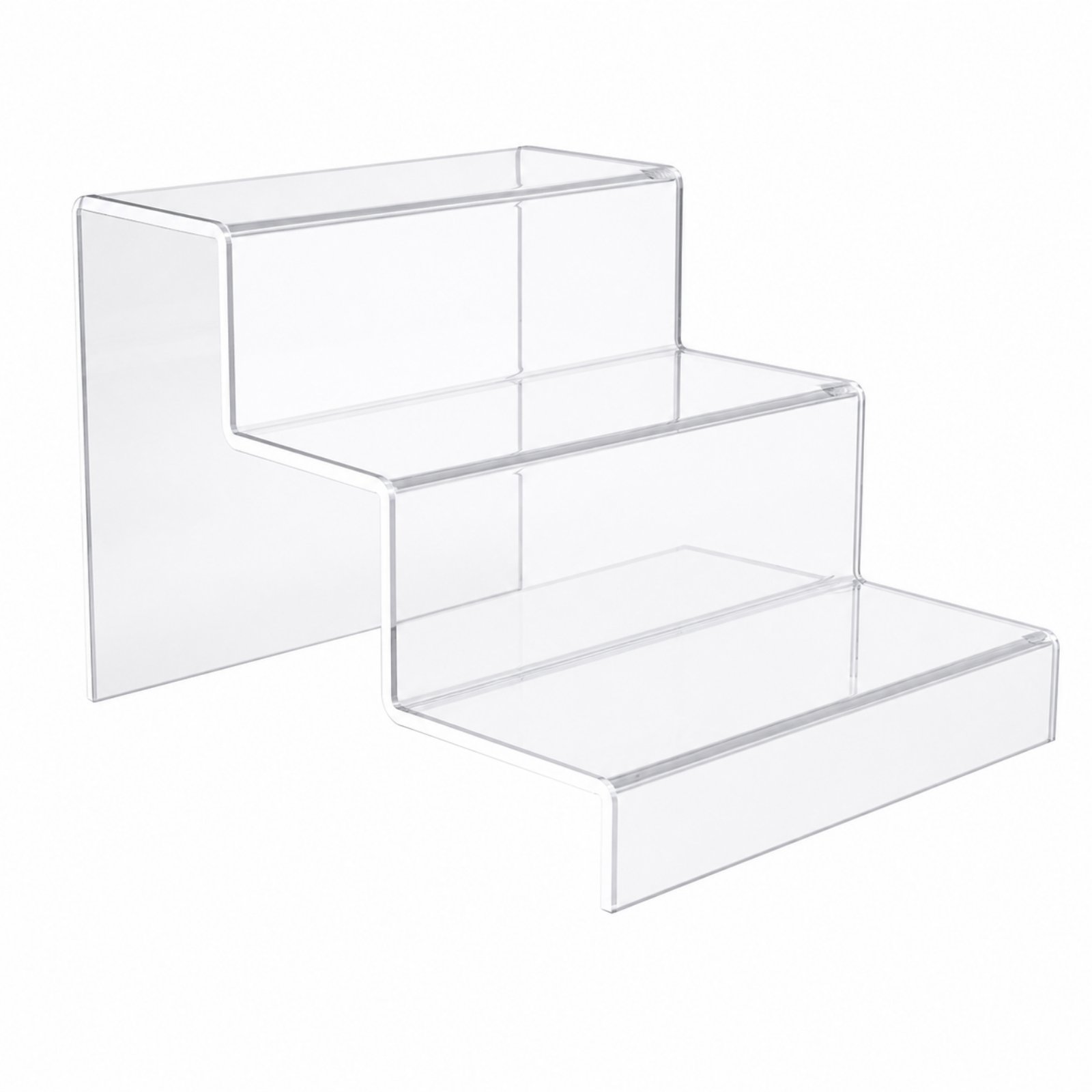 Acrylic Three-Tier Display Rack