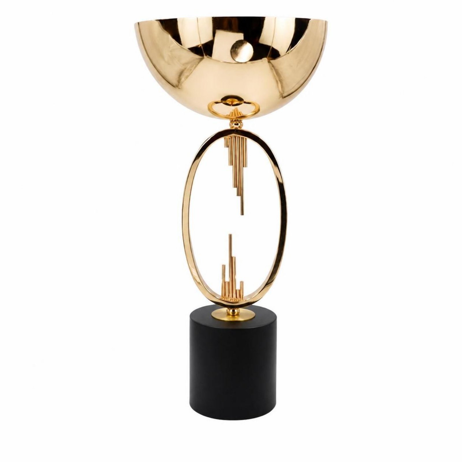 Floral Stand Electroplated Gold