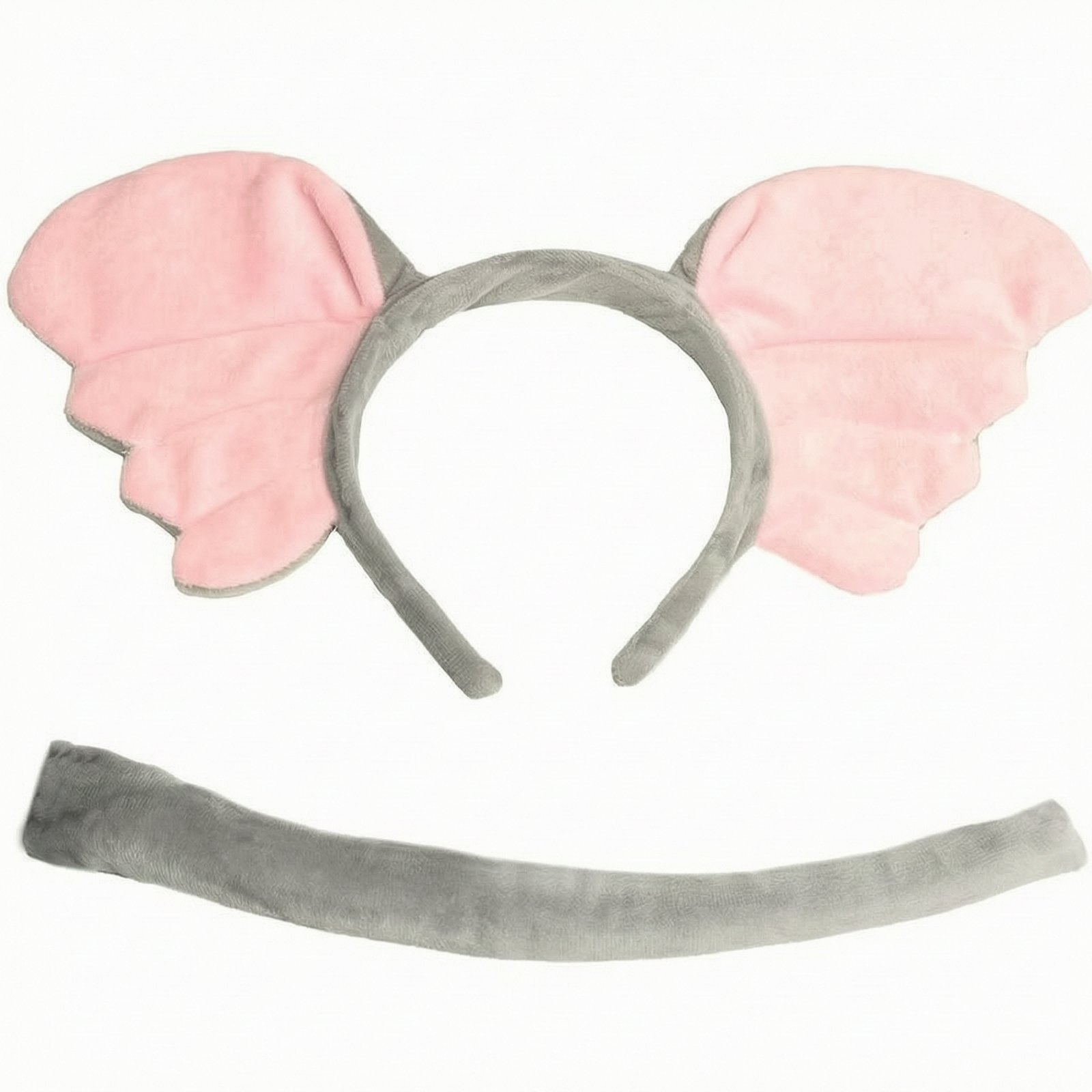2-Piece Elephant Headband and Tail Set