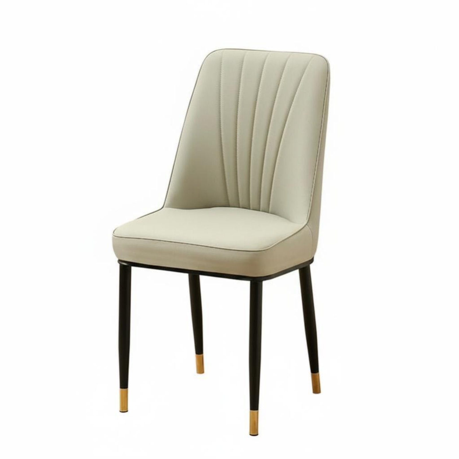 Ribbed Tufted Side Chair