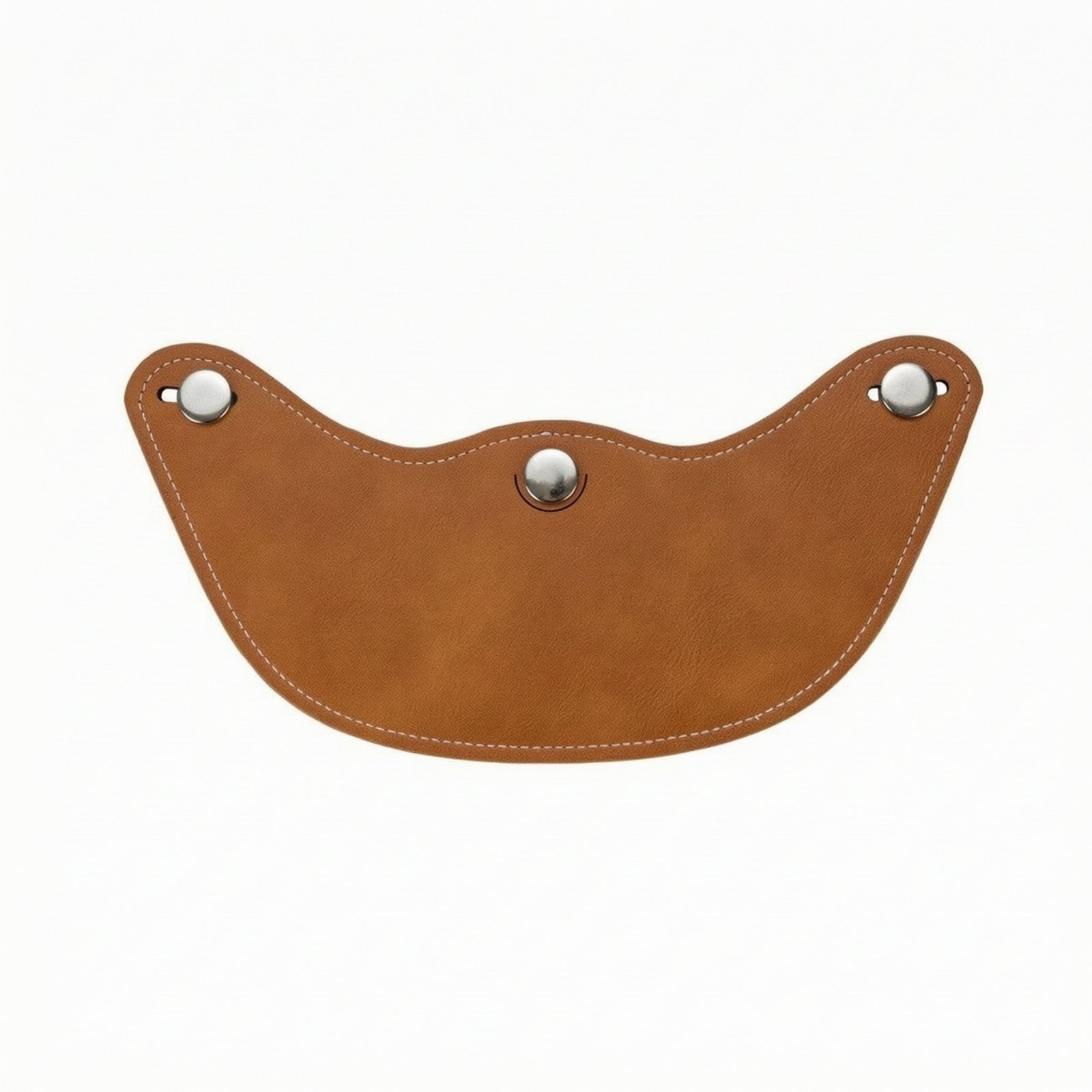 Synthetic Leather Helmet Visor