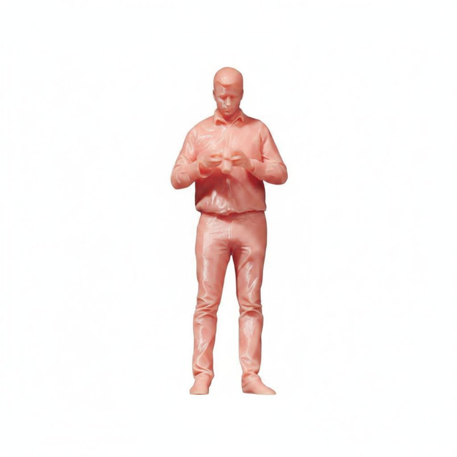 Photographer Figurine – 1-43, Standing Unpainted