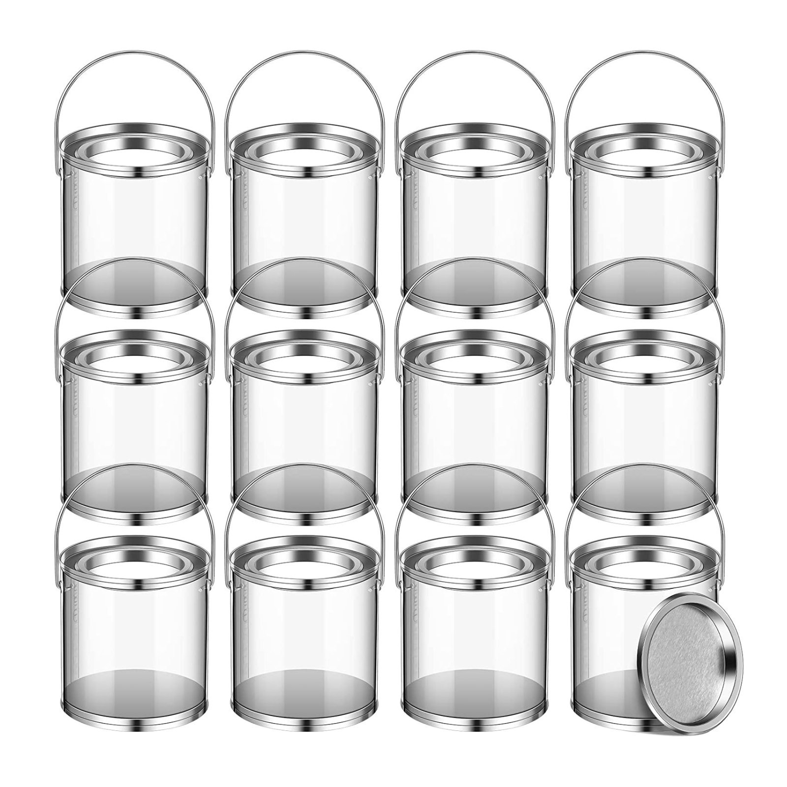 12-Piece Clear Candy Jar
