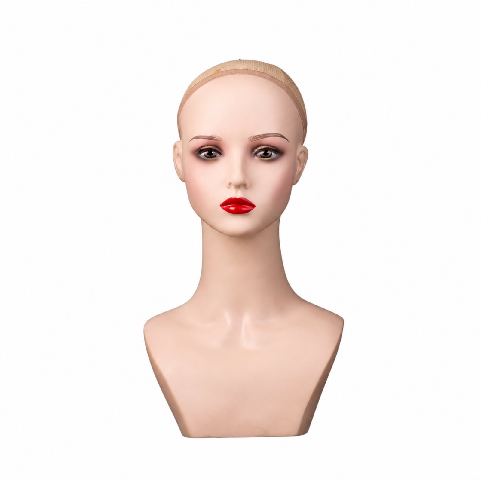 Mannequin Head with Makeup