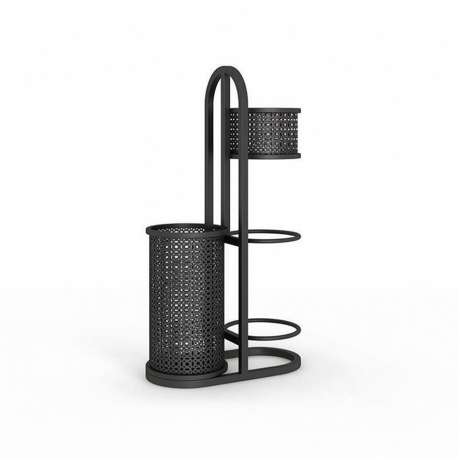 Ball Storage Rack with Basket