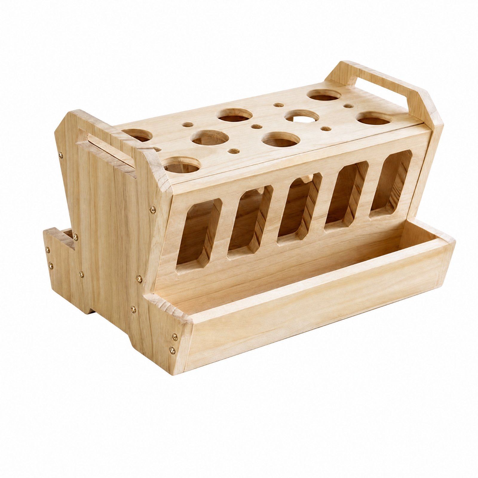 Wood Animal Feeding Rack