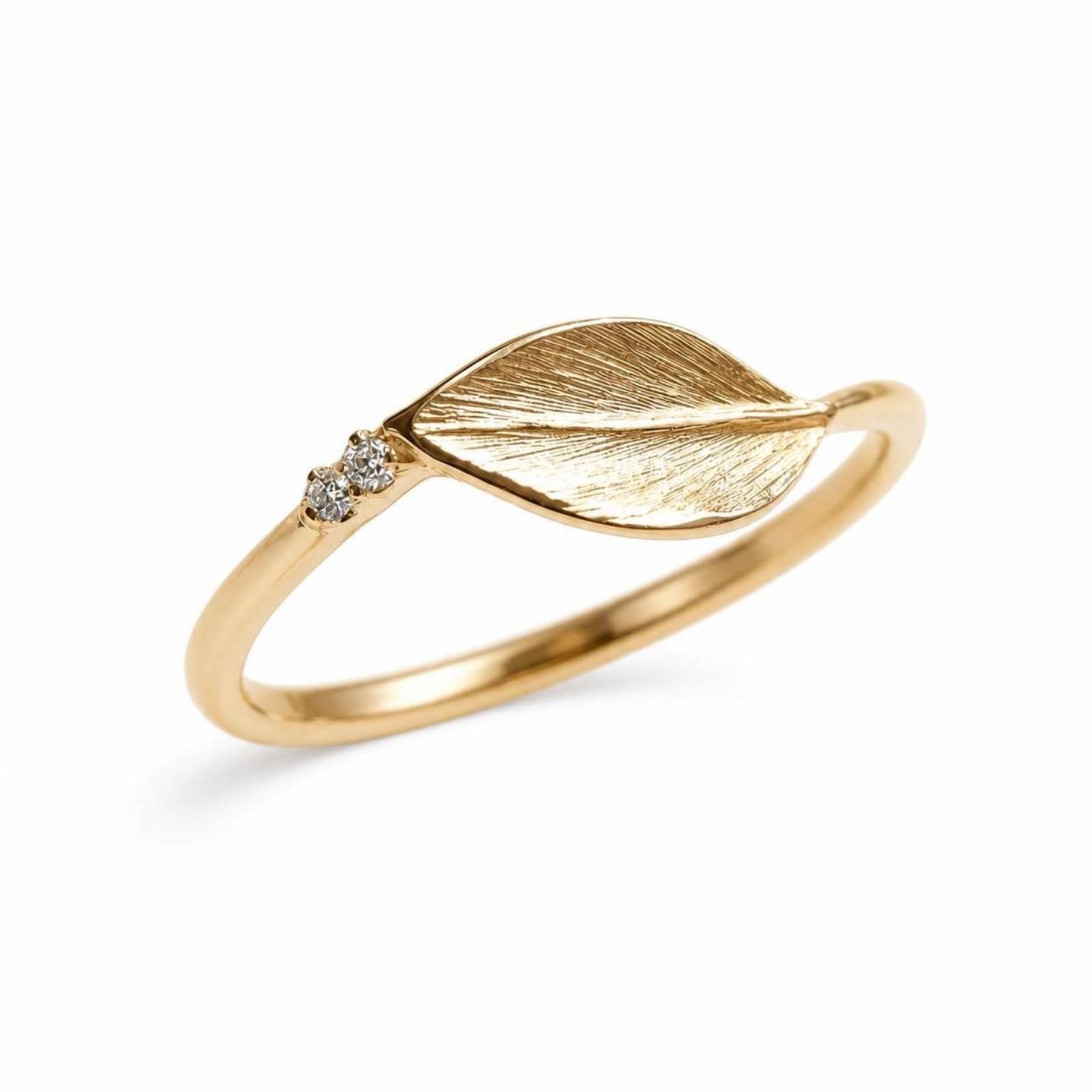 Botanical Design Band Gold