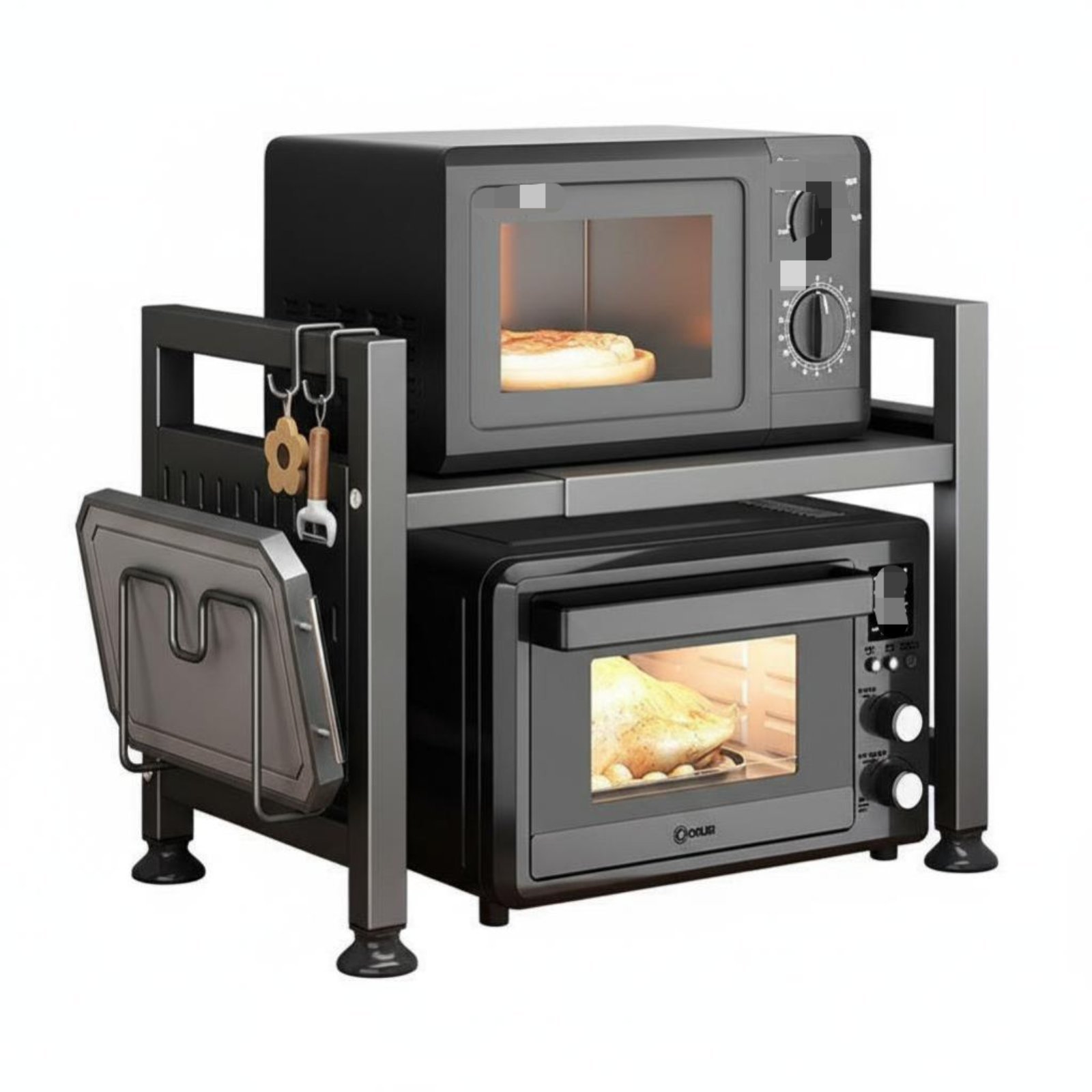 Expandable Microwave Stand