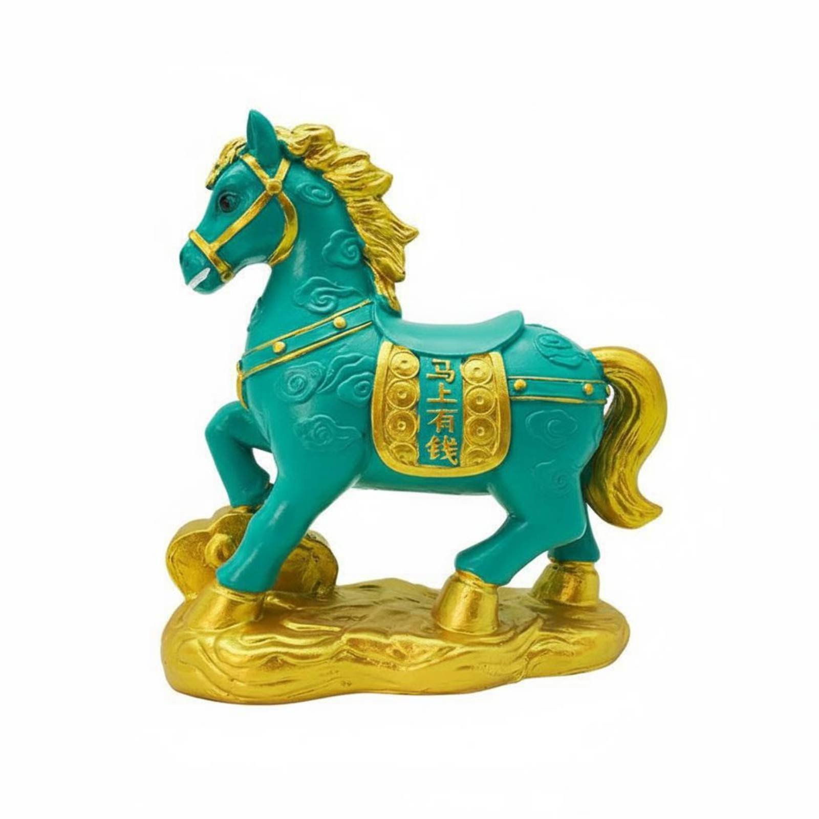 Resin Horse Piggy Bank