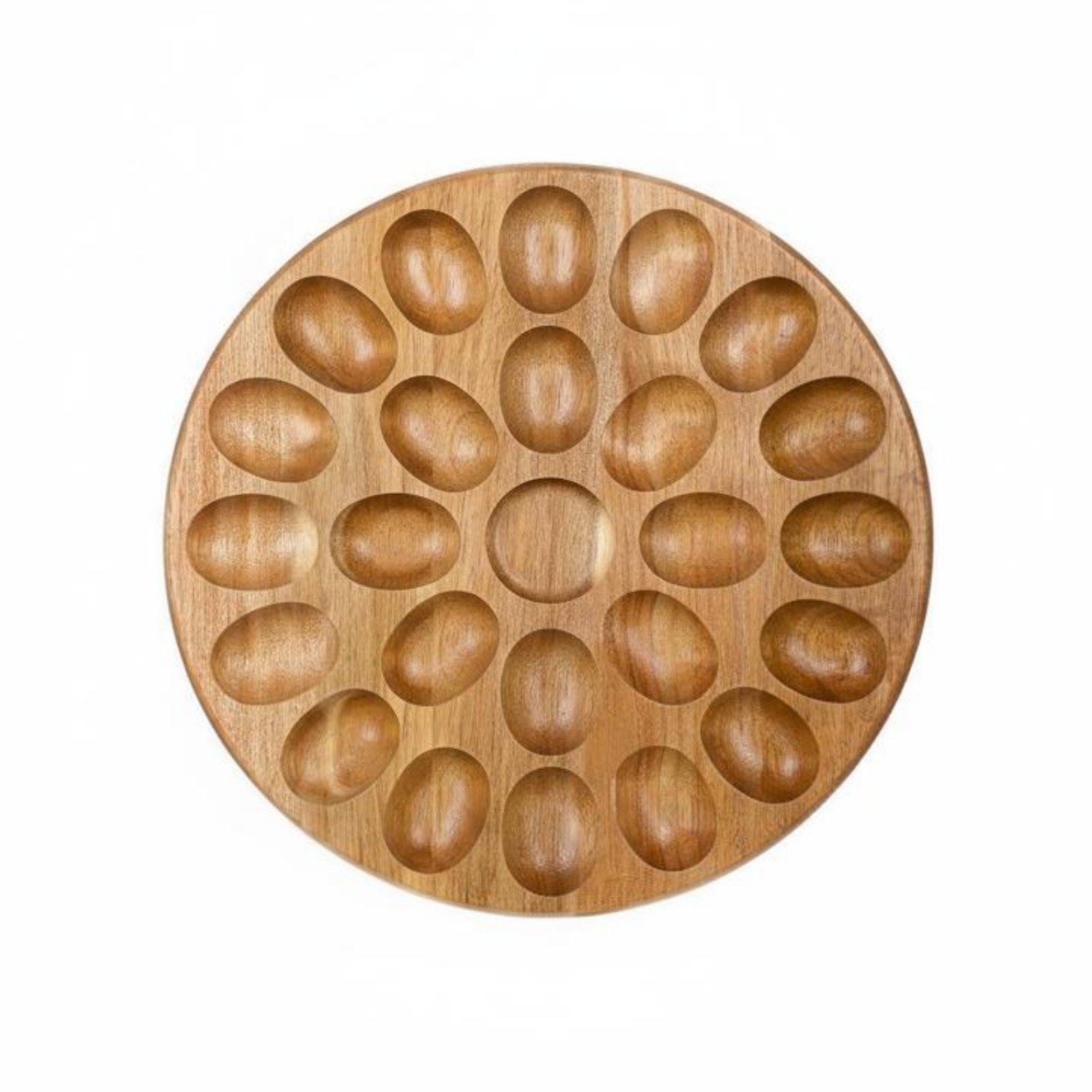 Reversible Wooden Egg Tray