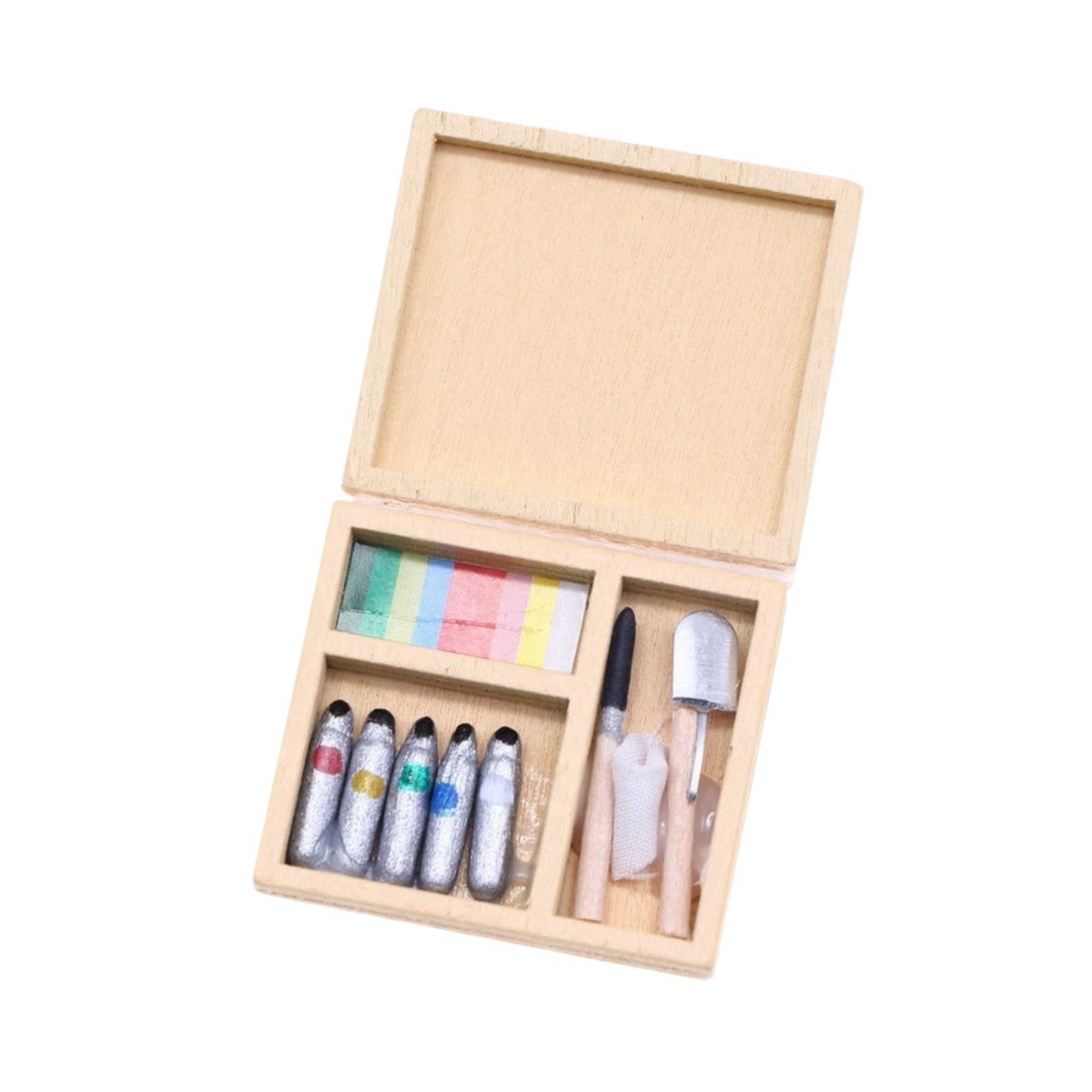Miniature Wooden Paint Box