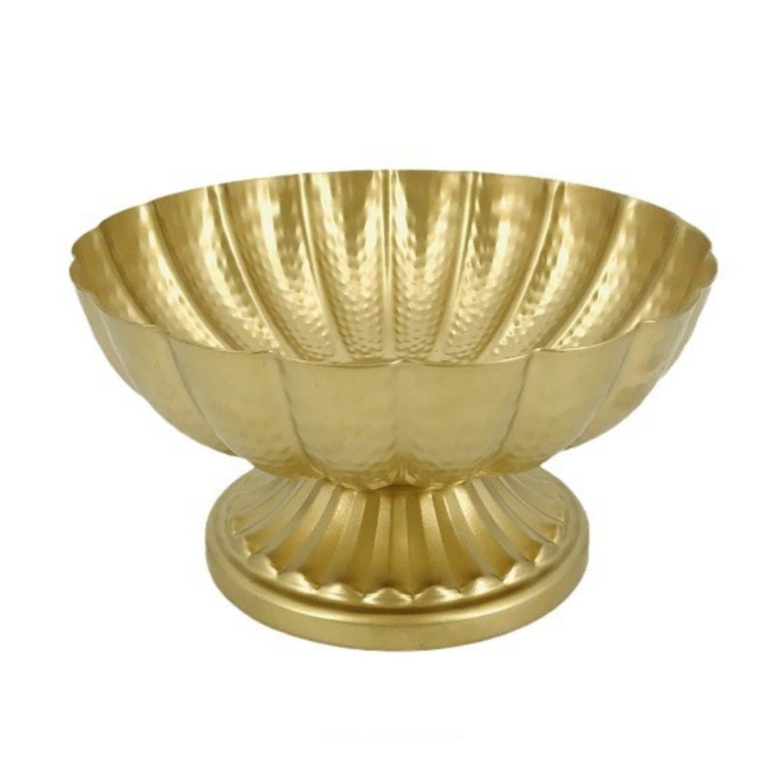 Pedestal Fluted Vase