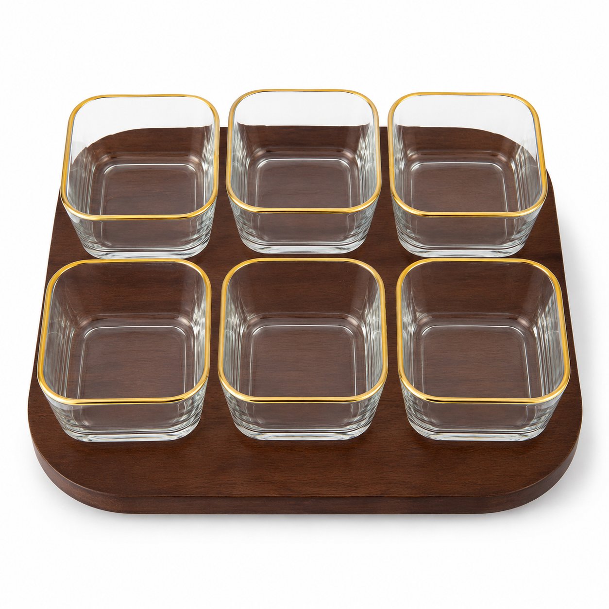 Wooden Snack Platter with Lid